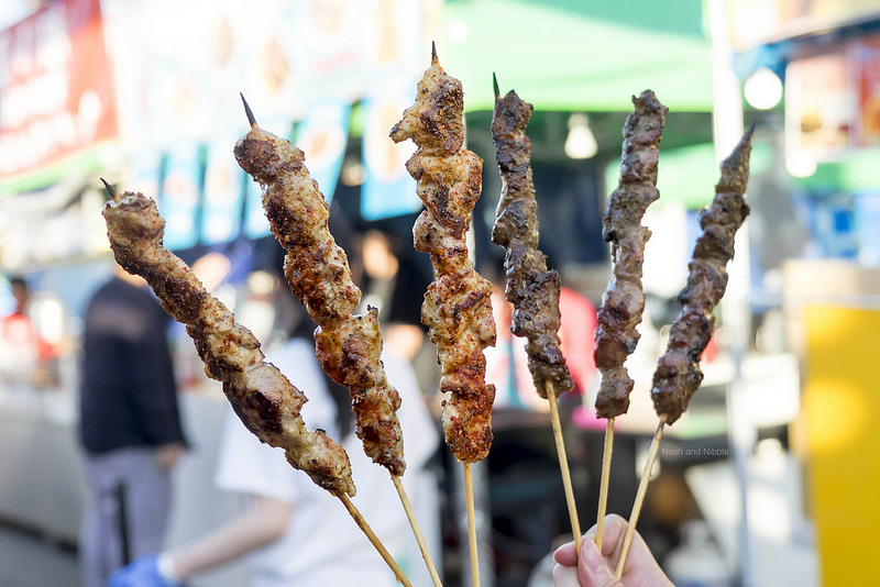 Chicken and Lamb Skewers