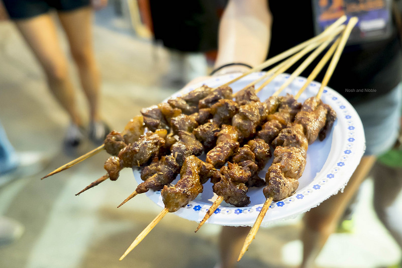 Lamb and Beef Skewers