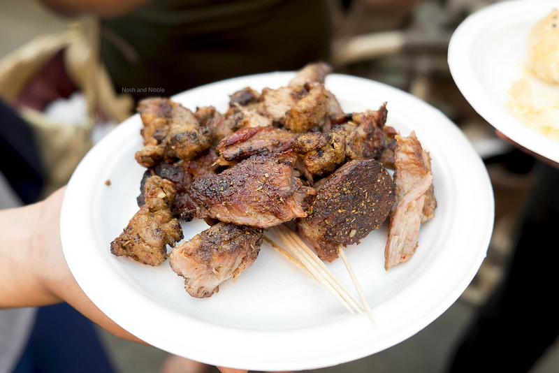 Lamb Rack and Lamb Skewers