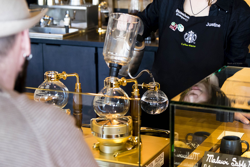 Starbucks siphon outlet