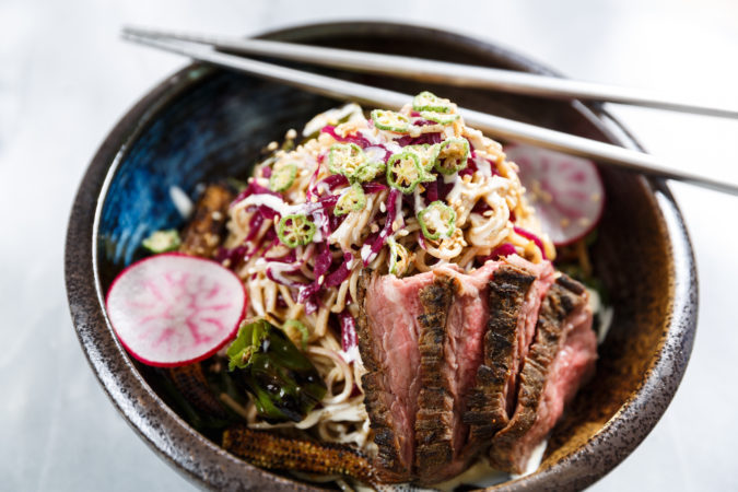 Deighton Cup 63 Acres Steak Soba Noodle Salad