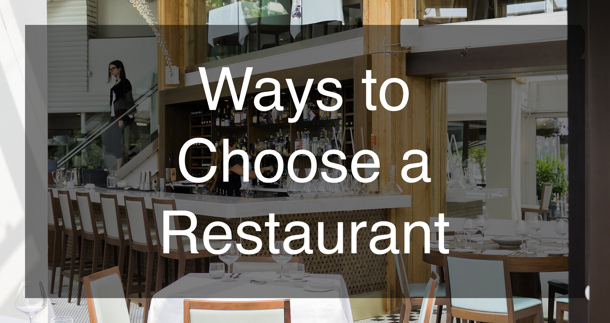 Ways To Choose A Restaurant 4725