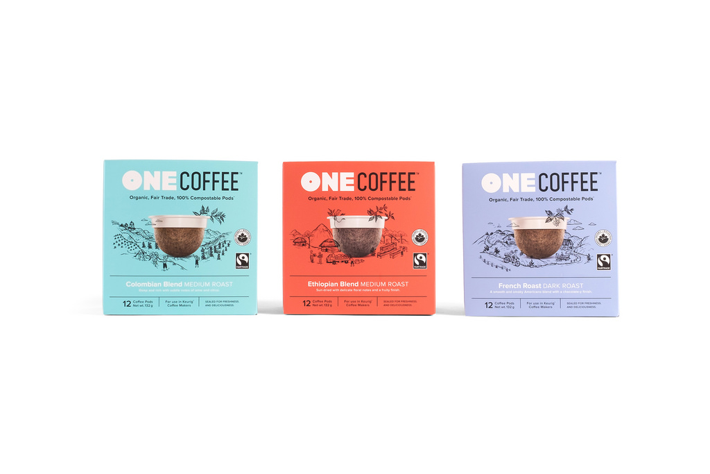 OneCoffee 100% Compostable Coffee Pods