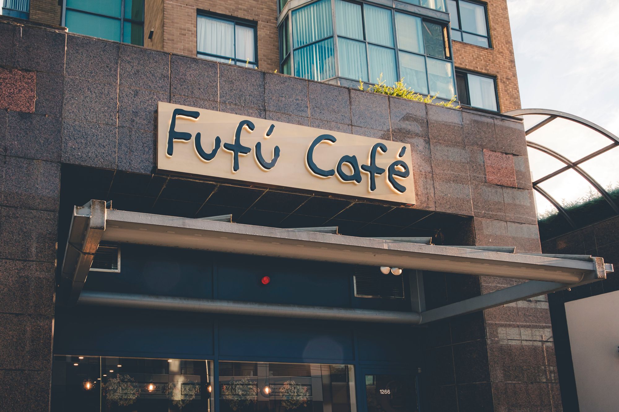 Outside Fufú Café