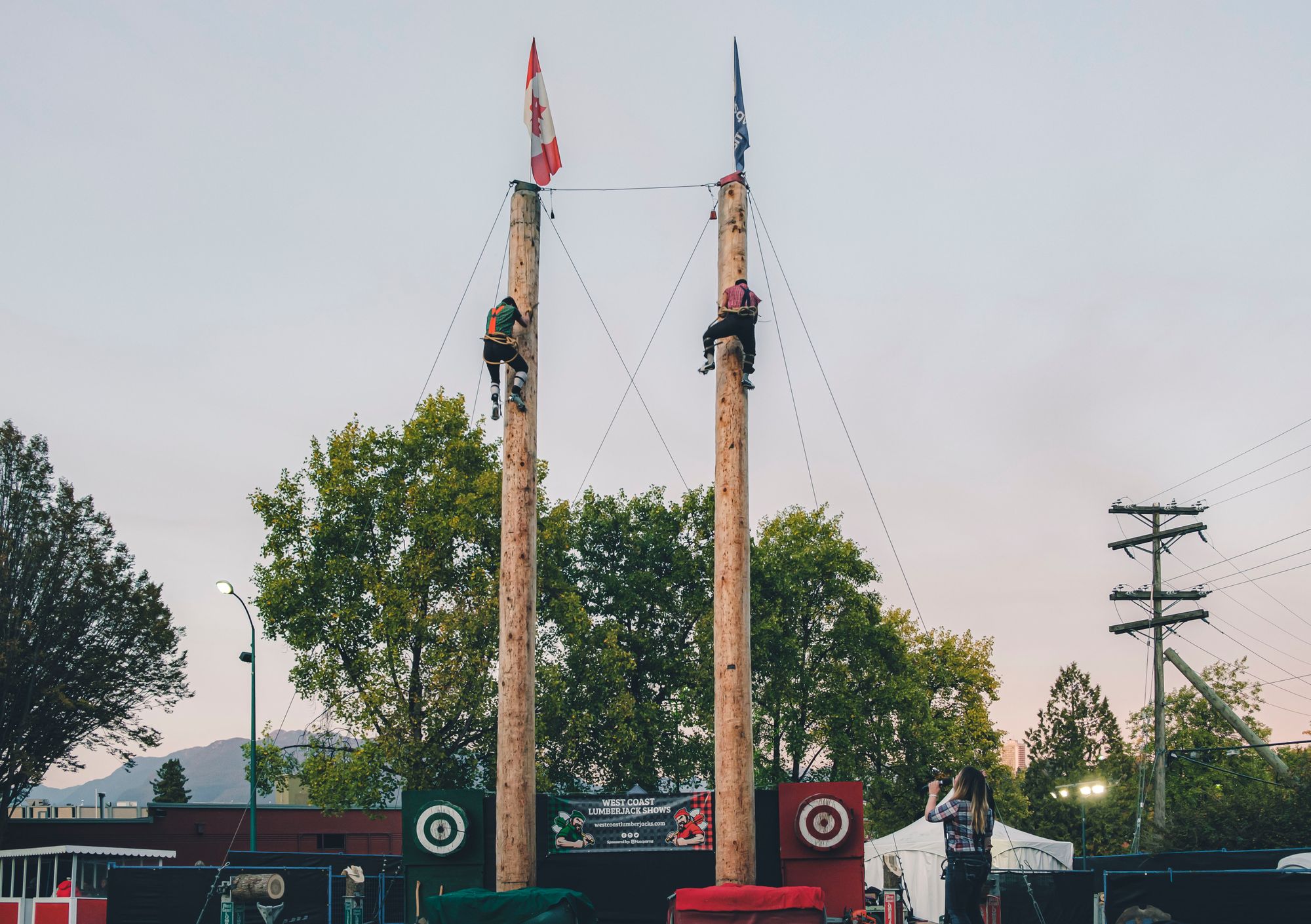 Lumberjack Show – Tree-Climbing