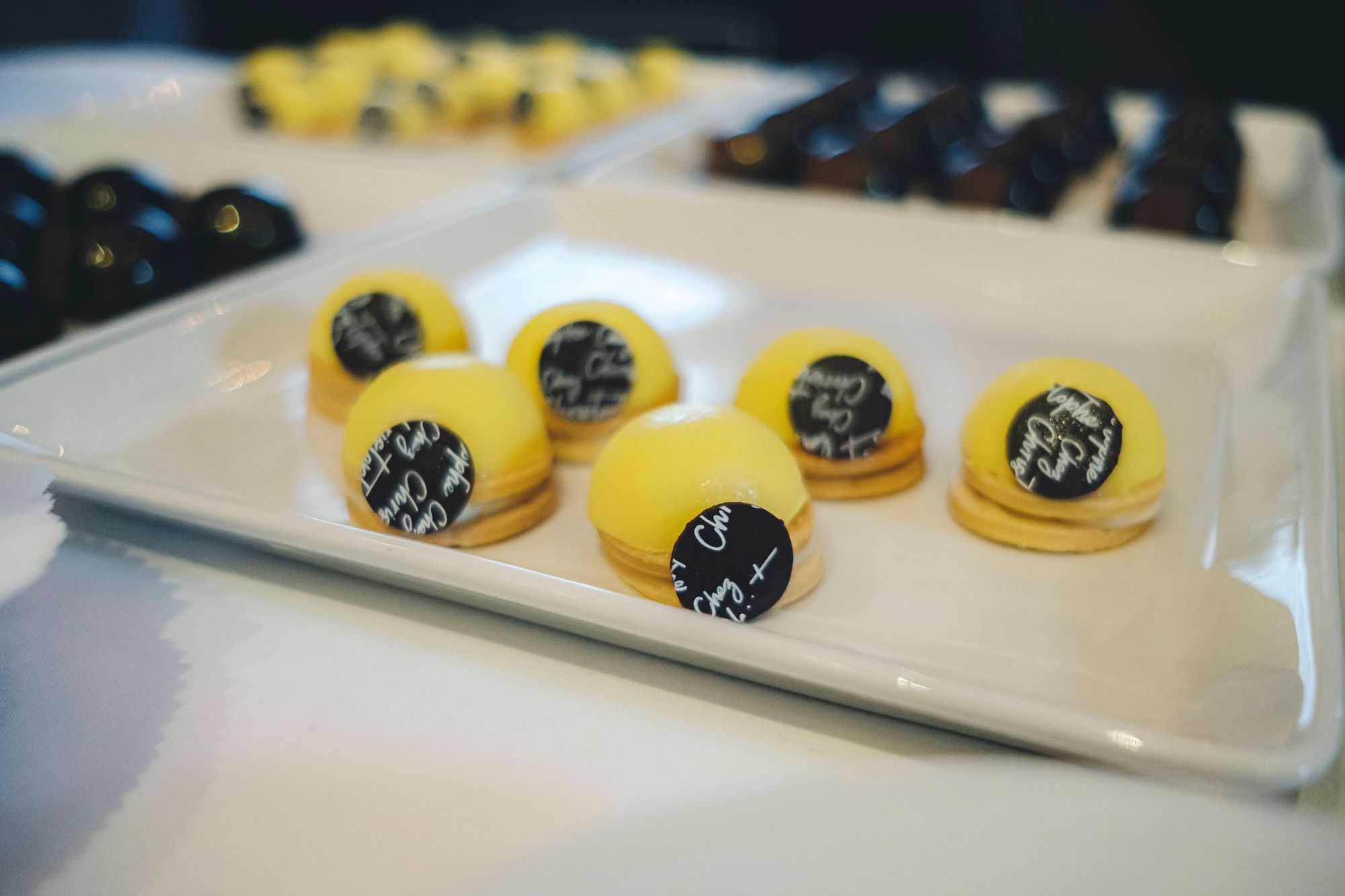 Chez Christophe Yuzu Lemon Tarts