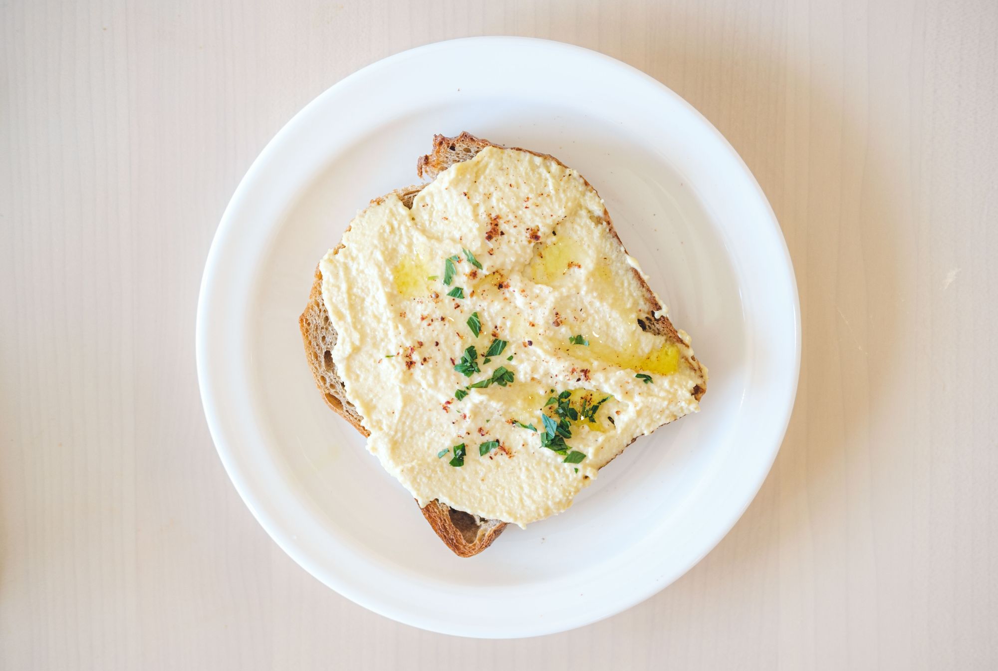 Hummus Toast