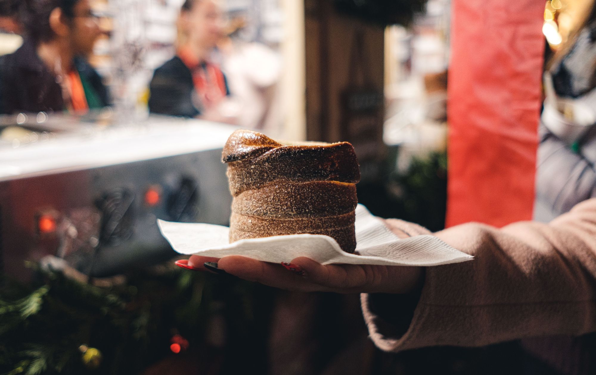 Sample-sized Chimney Cake