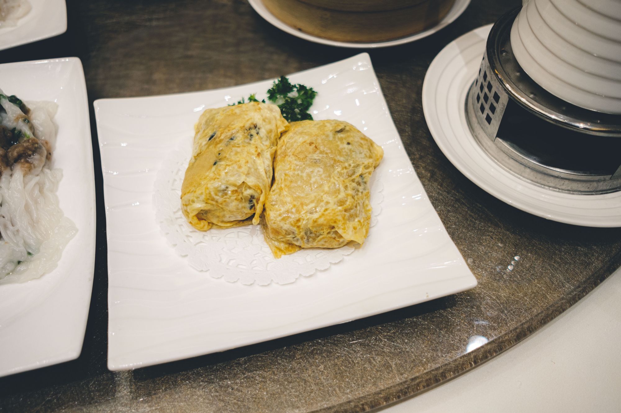 Pan Fried Sticky Rice with Dried Seafood