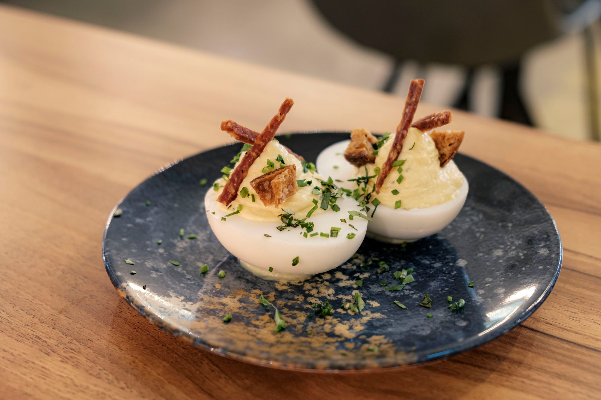 Deviled Duck Egg