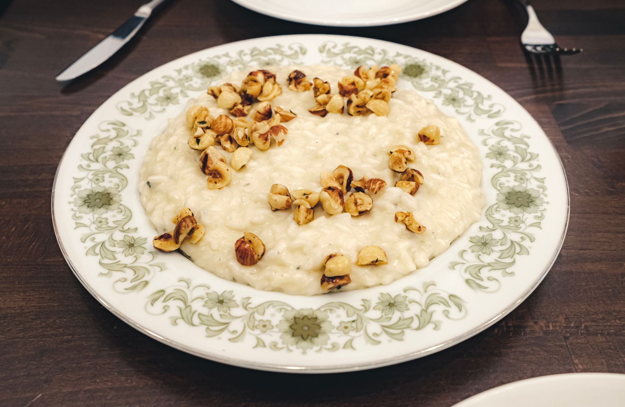 Gorgonzola Hazelnut Risotto