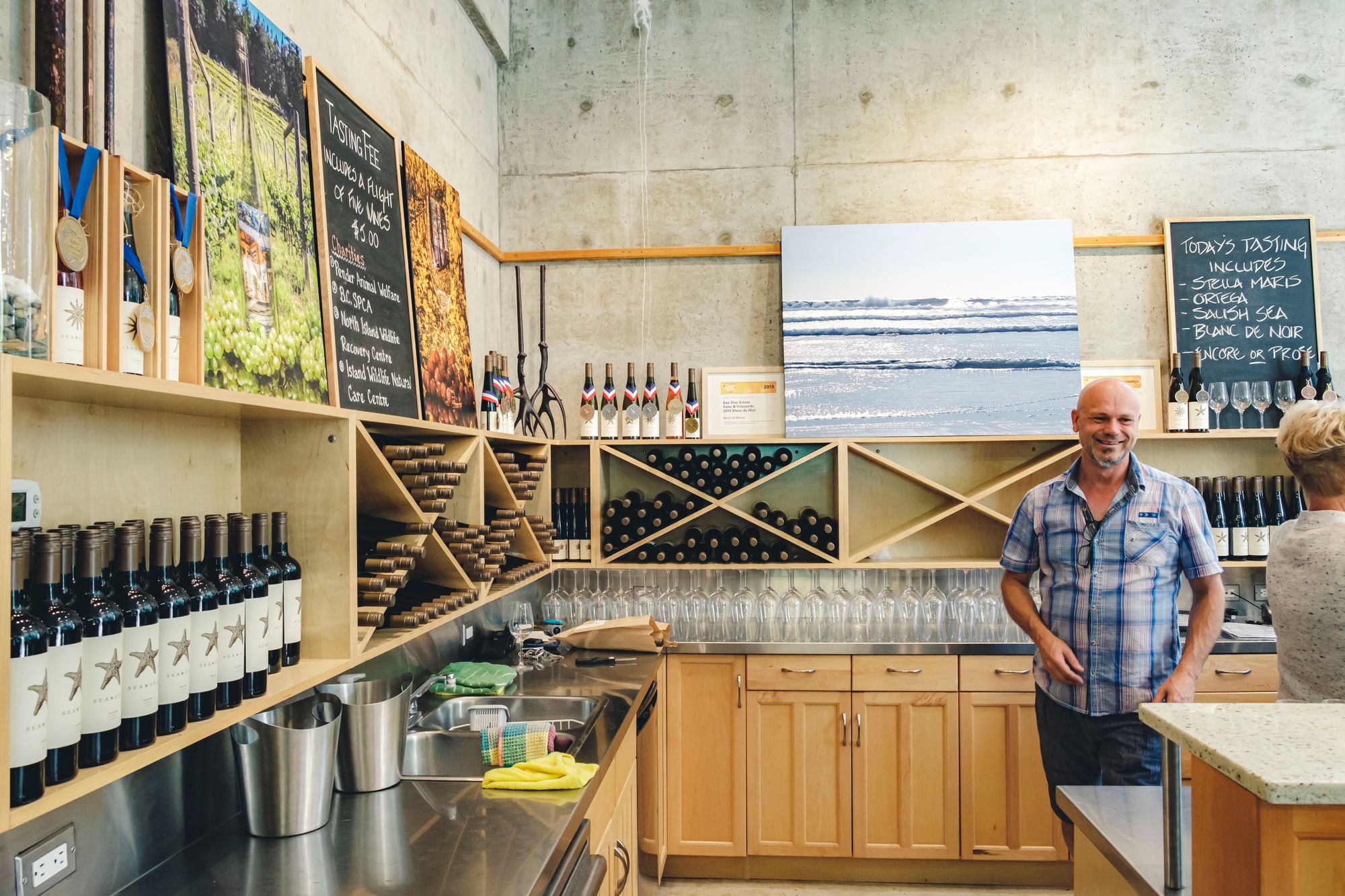 Sea Star Estate Farm and Vineyards – Wine Counter