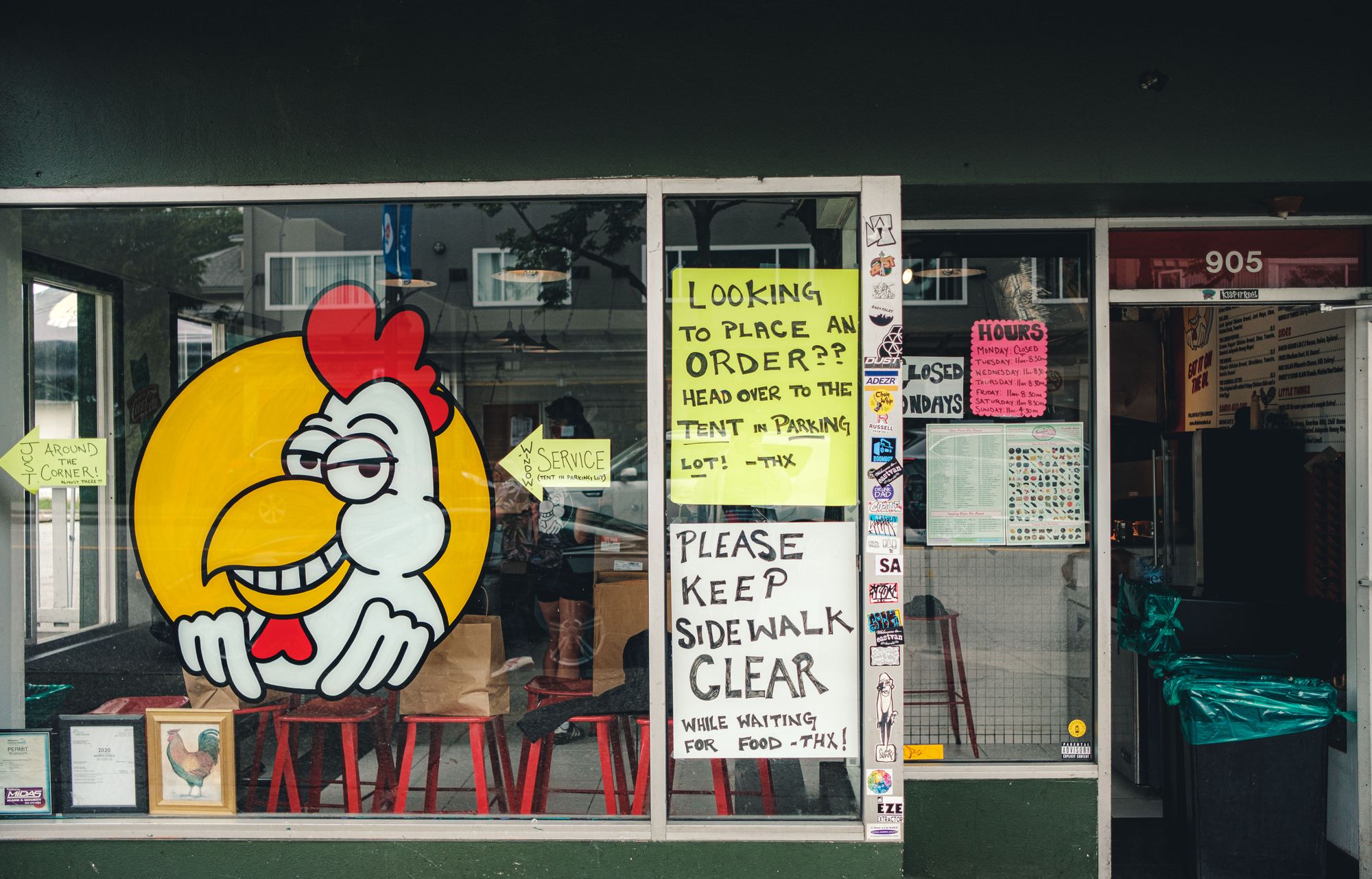 Outside Downlow Chicken Shack