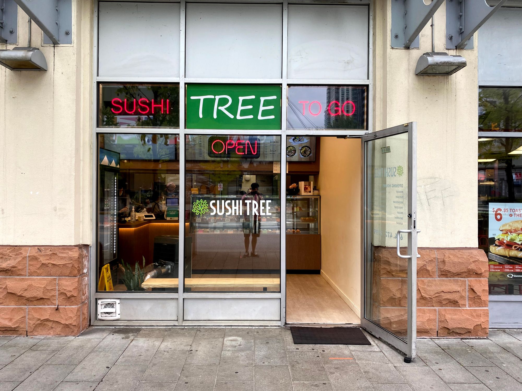 Outside Sushi Tree