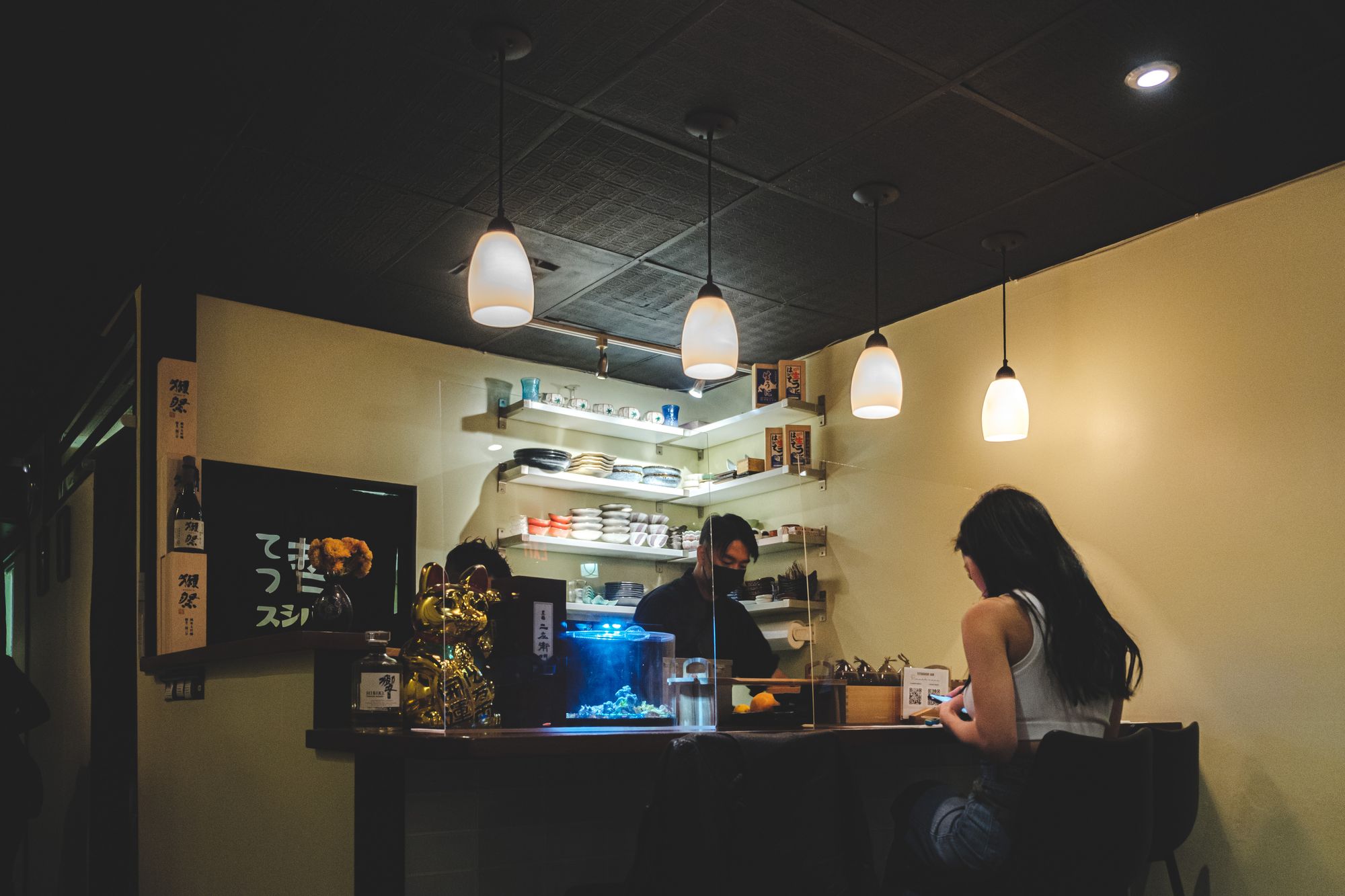 Inside Tetsu Sushi Bar