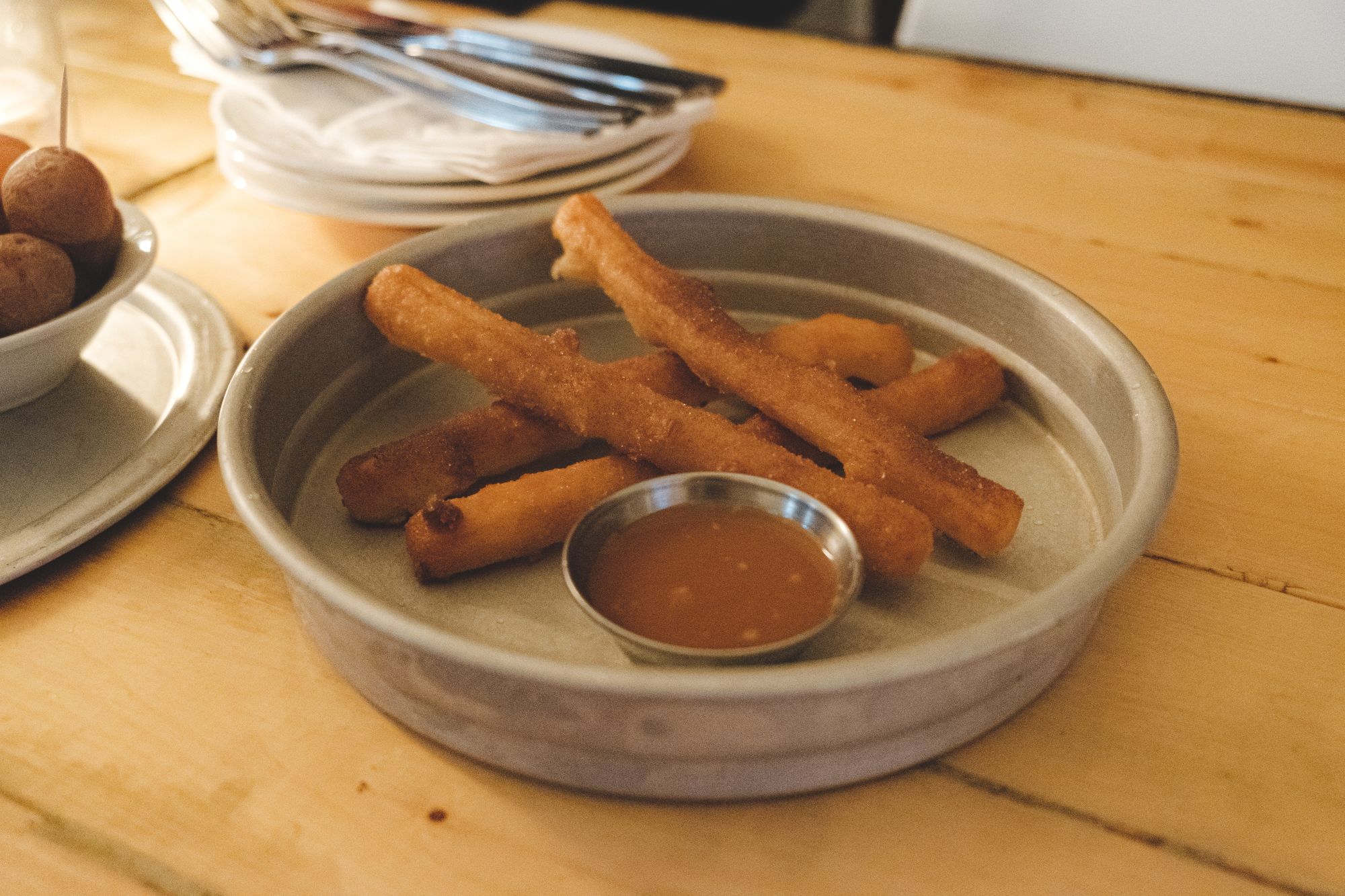 Churros with Dulce de Leche