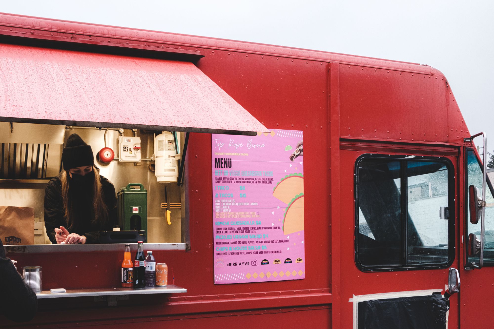 Top Rope Birria Food Truck Menu