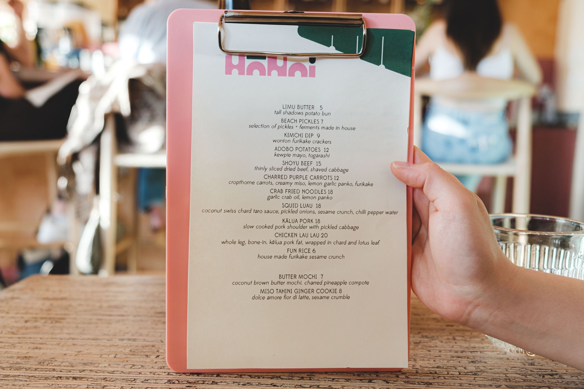 Hanai Menu