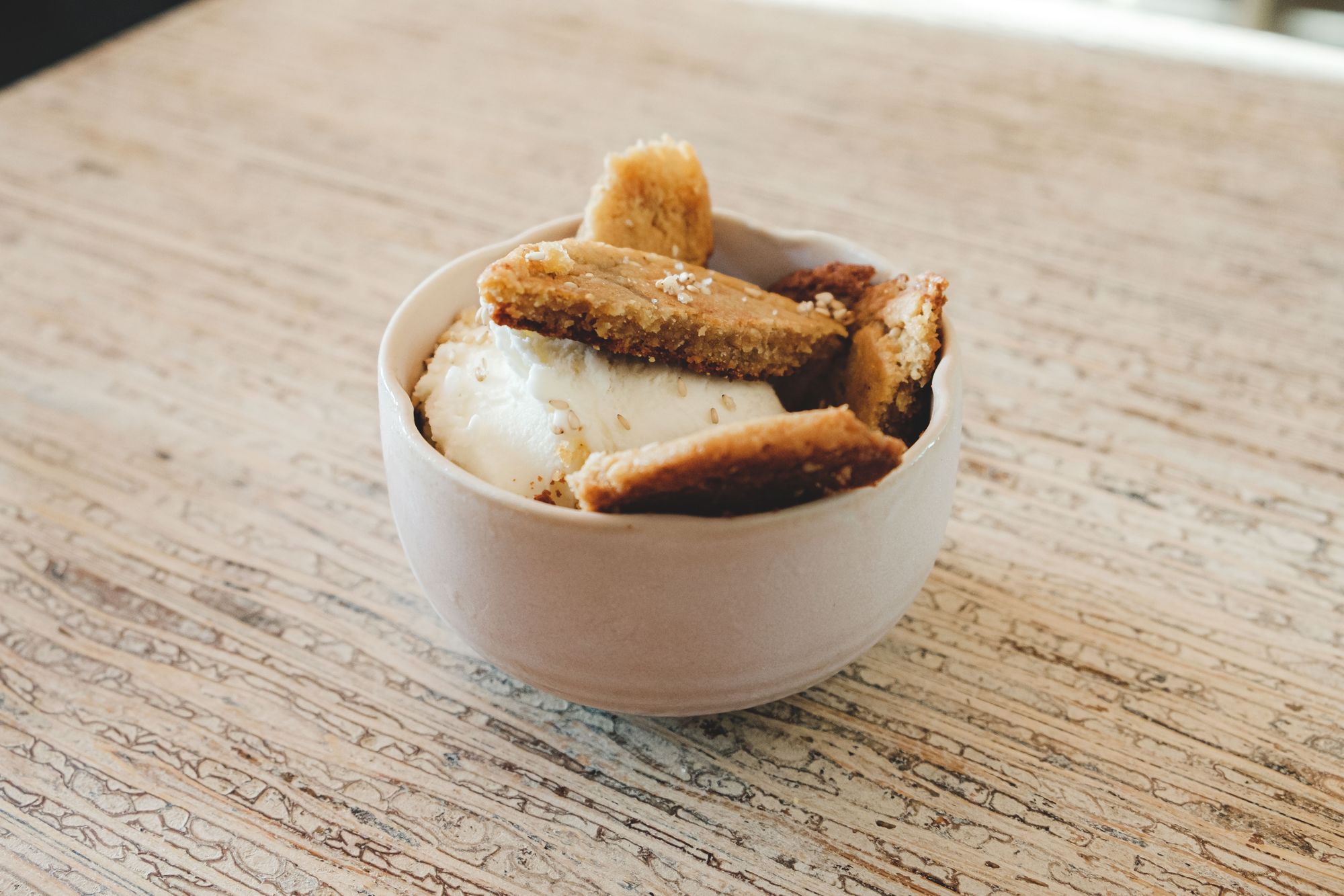 Miso Ginger Tahini Cookie