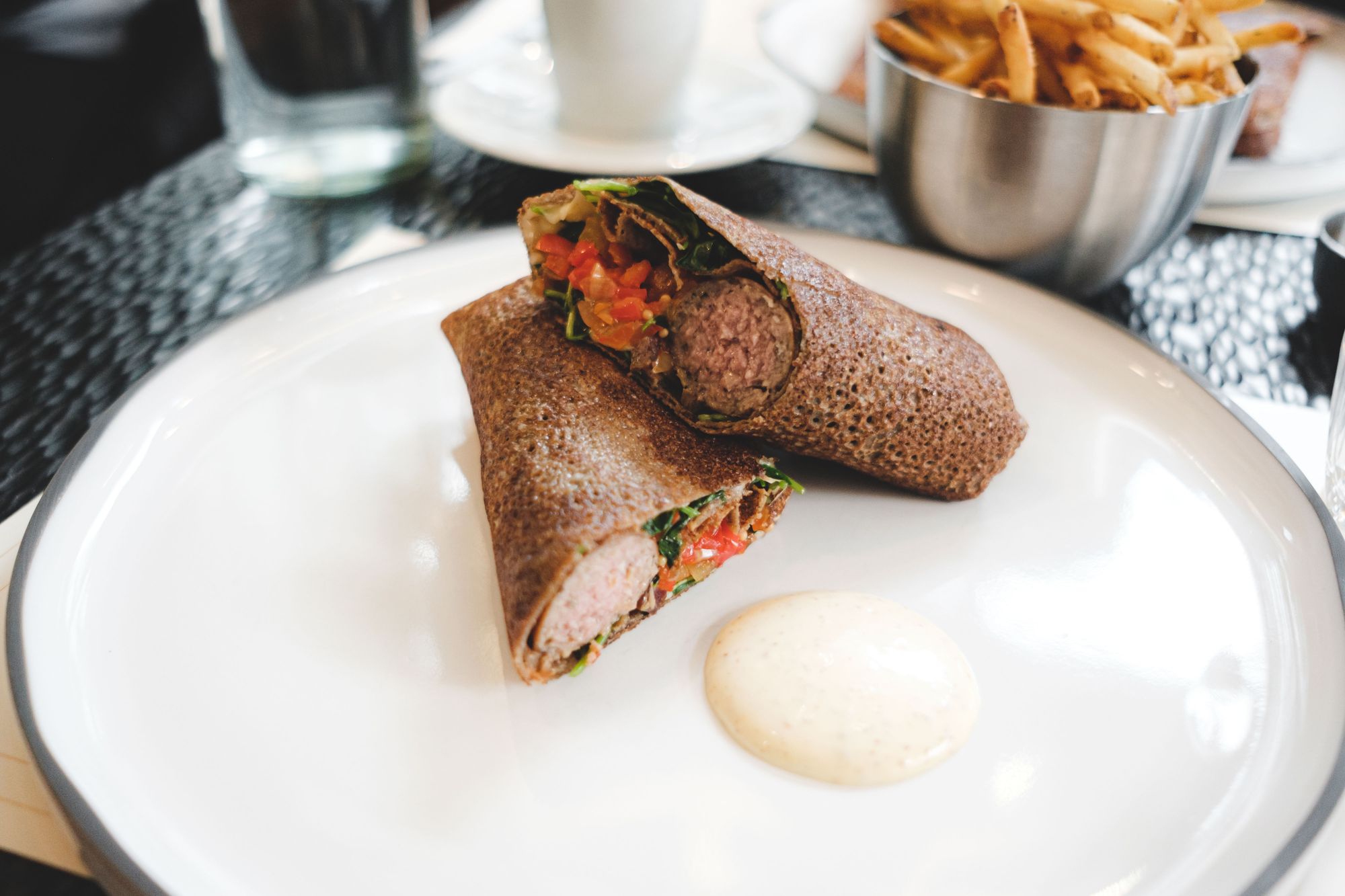 Saucisse Crêpe