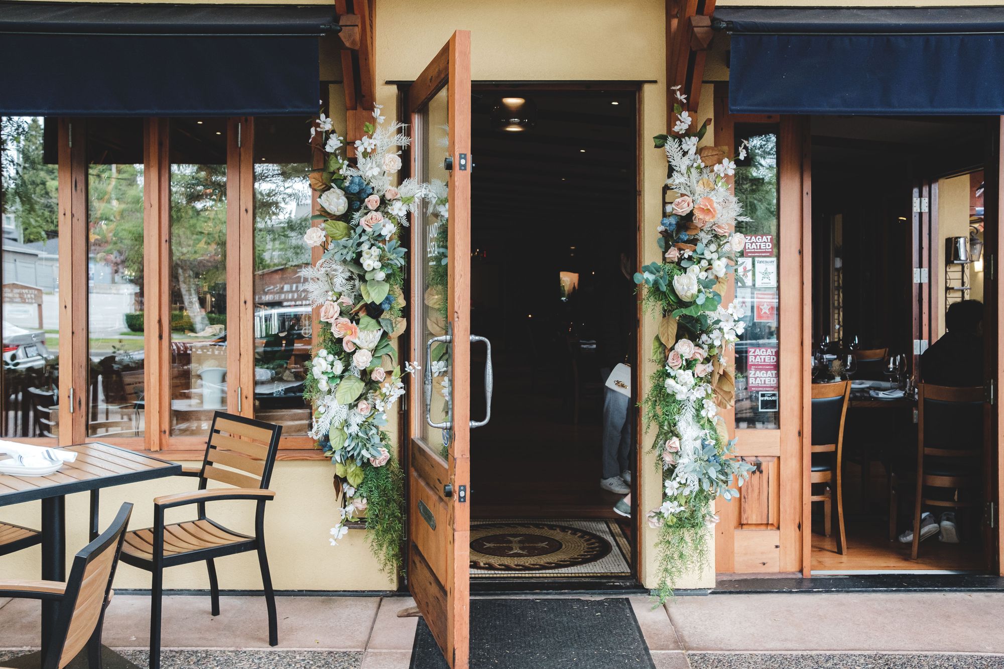 Land & Sea Restaurant Vancouver – Entrance