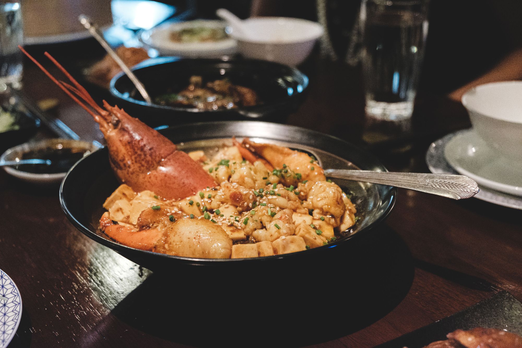 Mott 32 Vancouver – Maine Lobster "Ma Po Tofu"