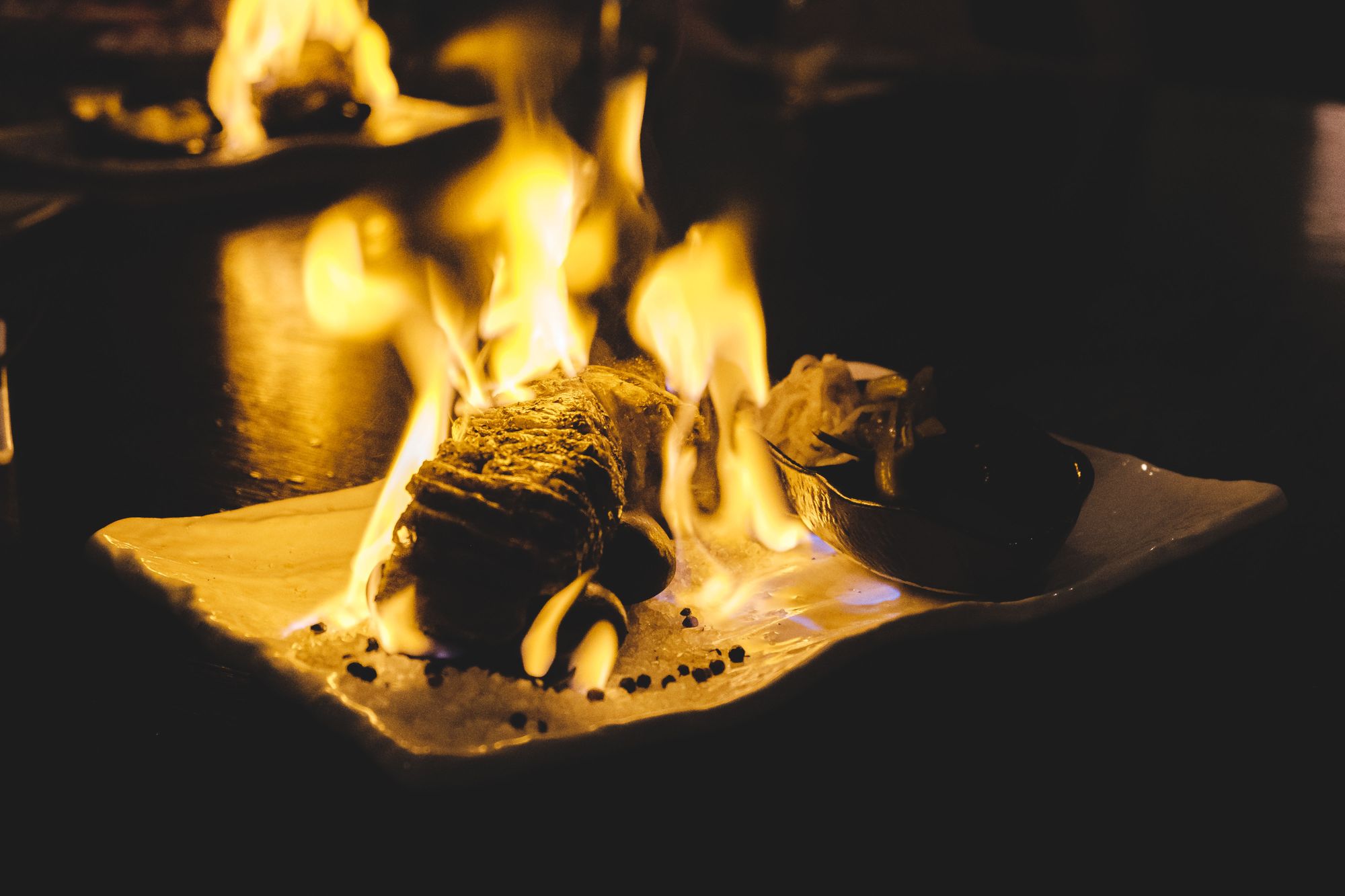 Nobu Las Vegas – Toban Yaki A5 Wagyu Flambé