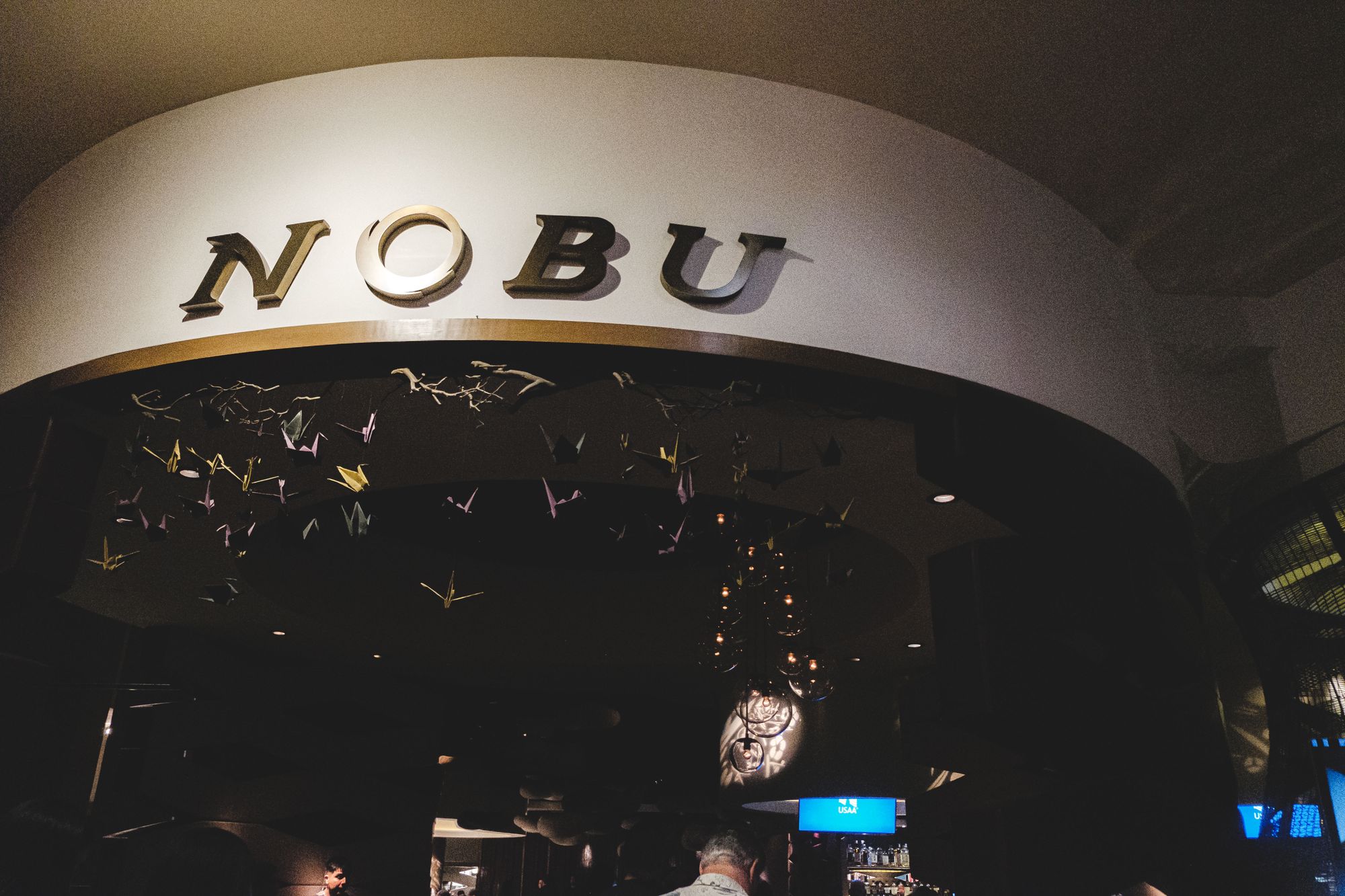 Outside Nobu Las Vegas