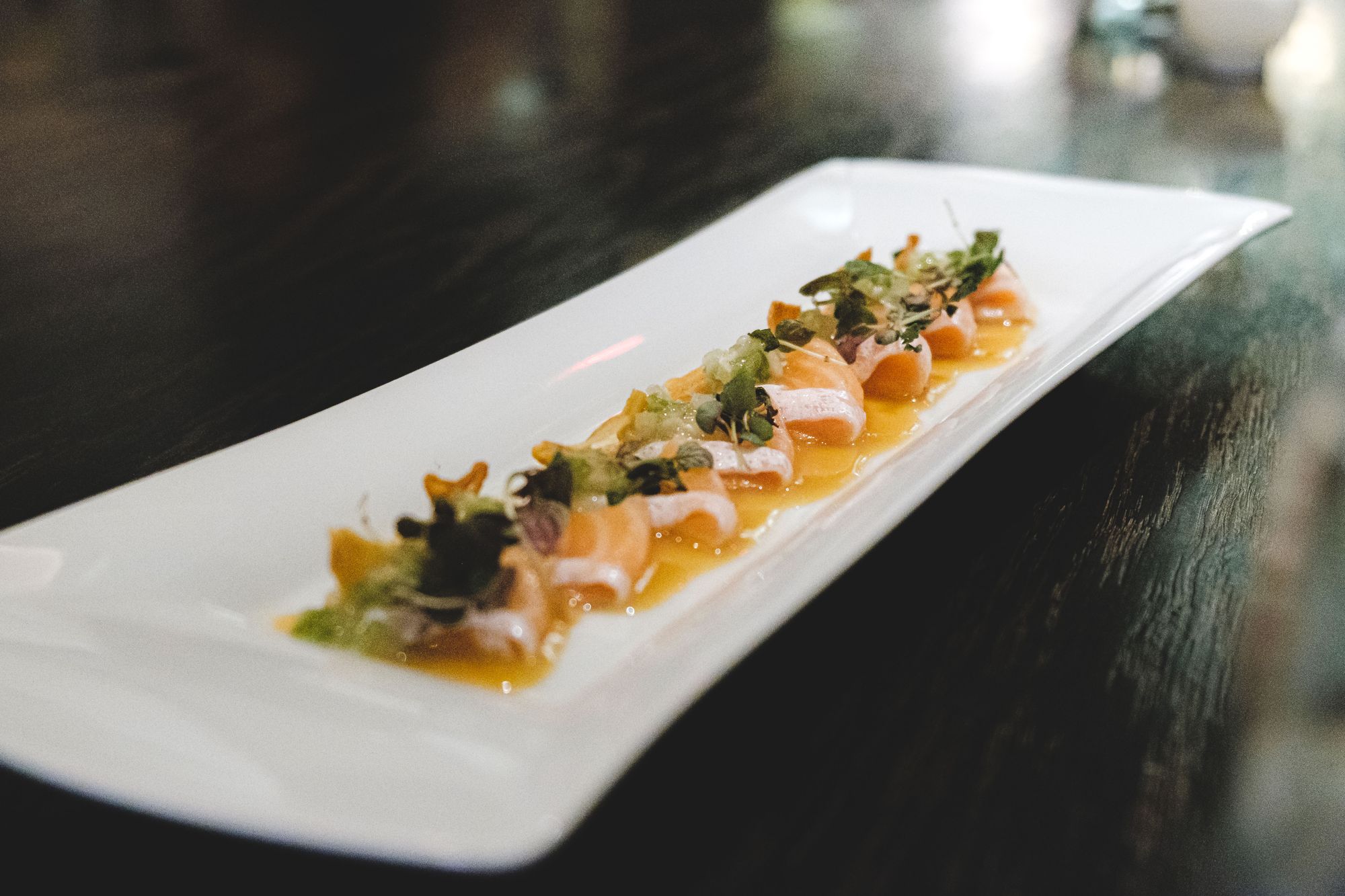 Nobu Las Vegas – Salmon Belly Karashi Sumiso