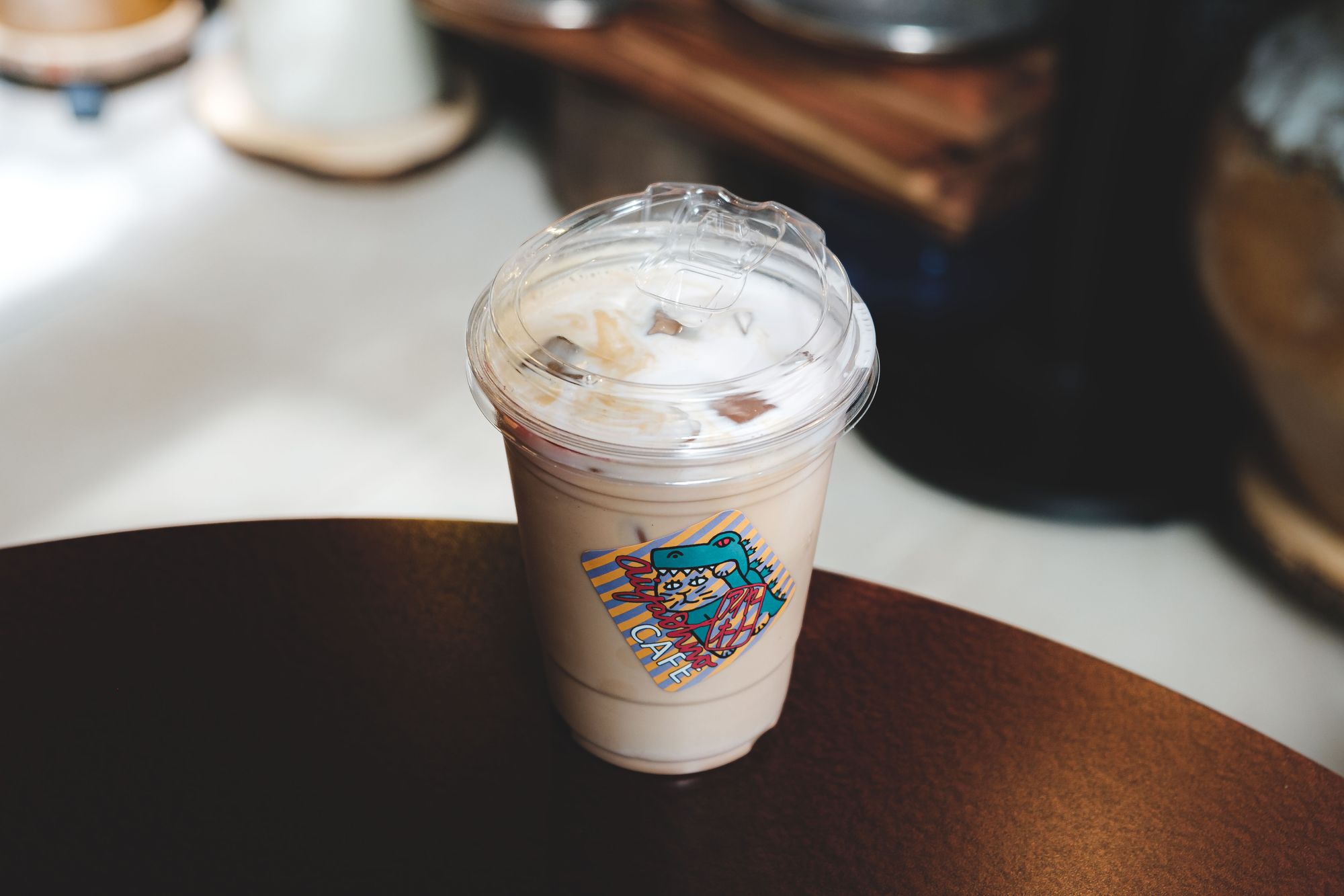 Aiyaohno Cafe – Iced Salted Sakura Latte