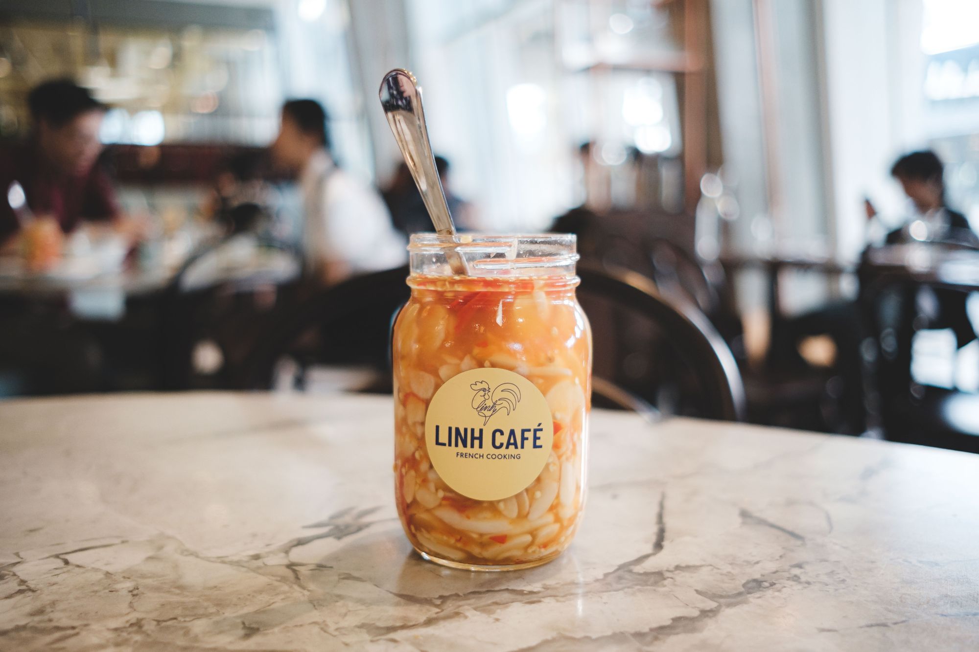 Linh Cafe Vancouver - Pickled Garlic