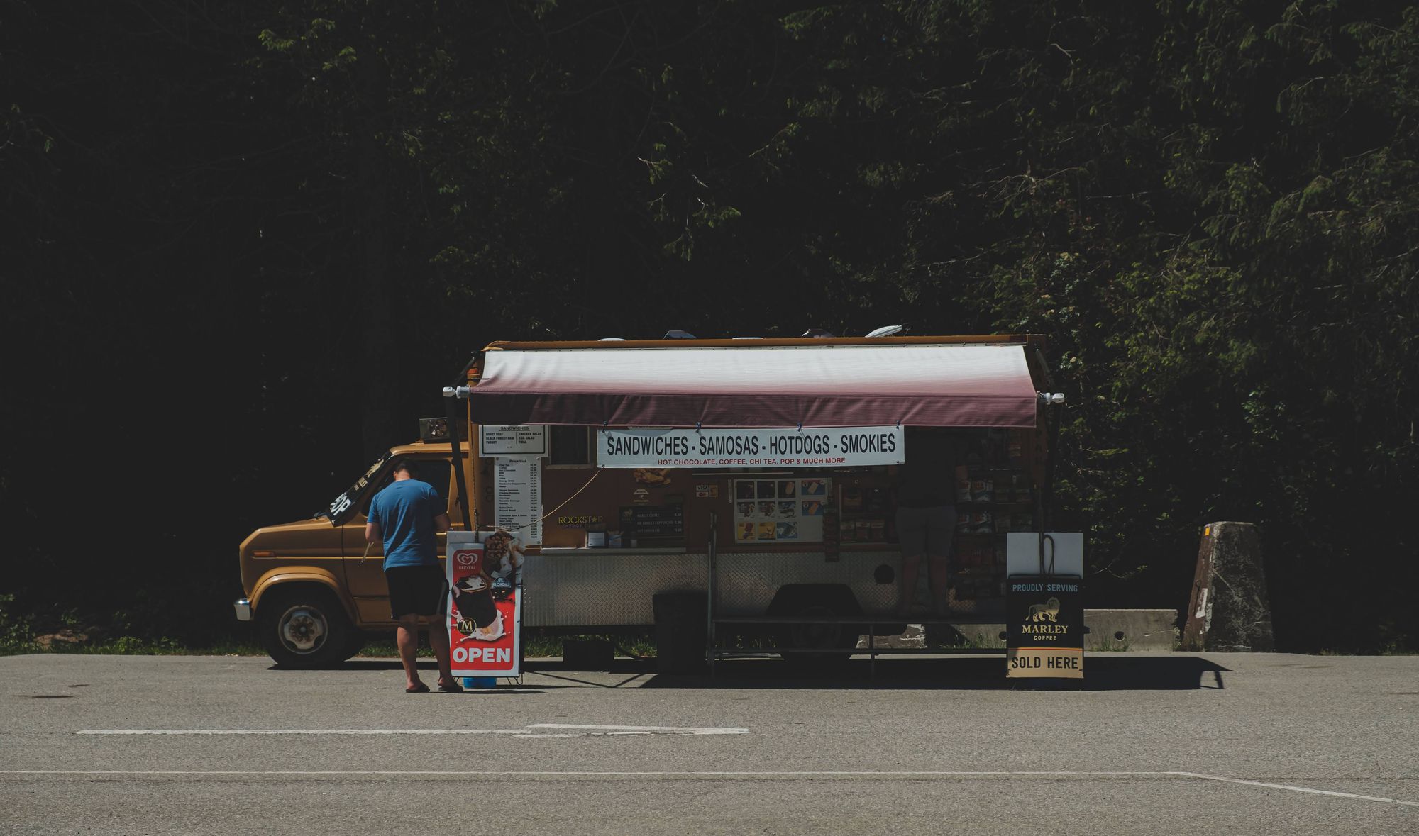 Random Food Truck off the Coquihalla Highway