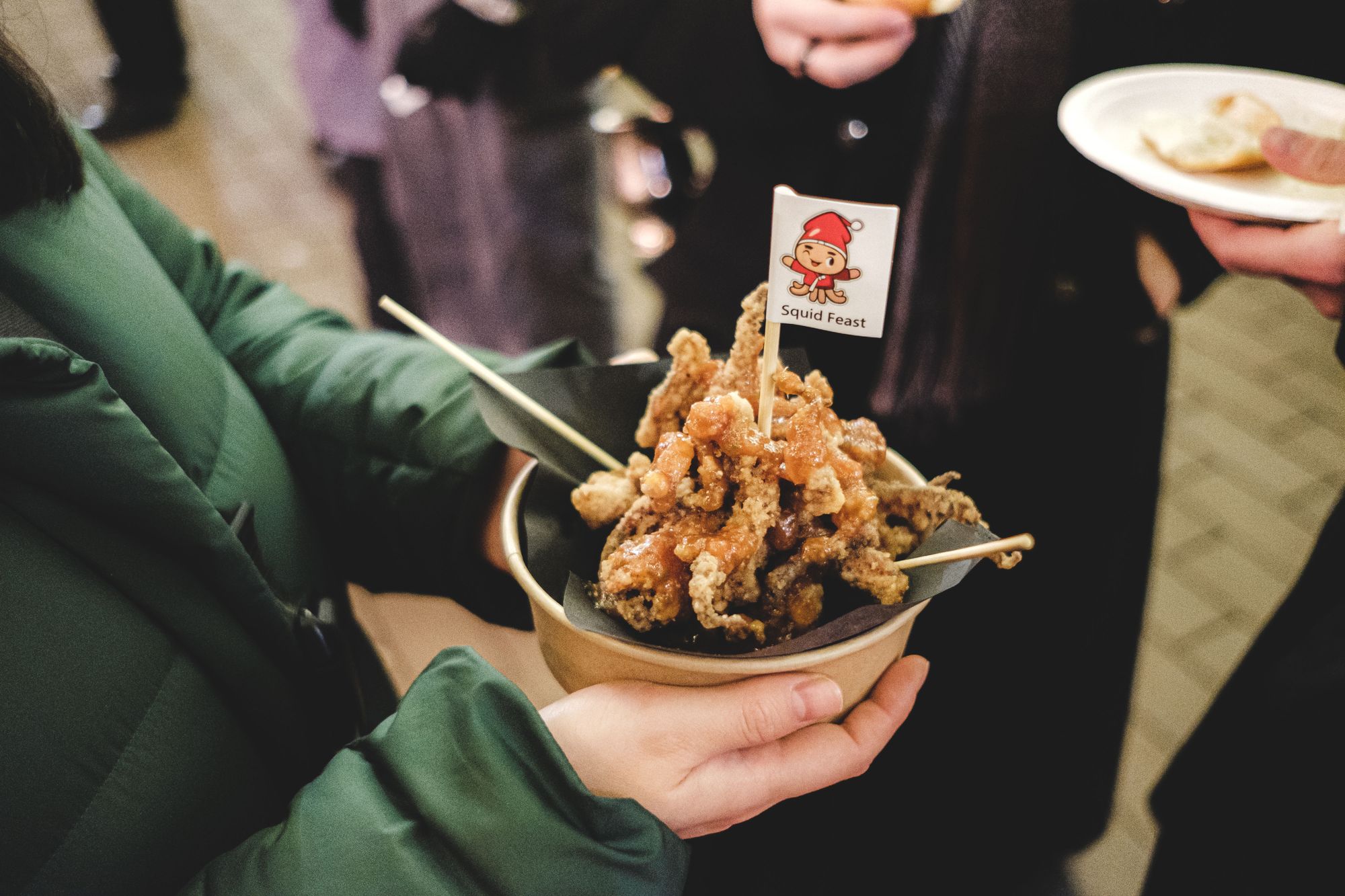 Vancouver Christmas Market – Deep Fried Squid