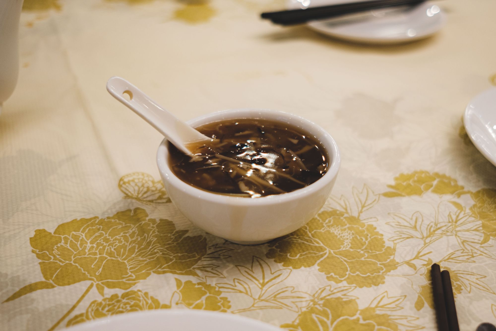 Golden Paramount Seafood Restaurant – Dried Scallop and Chive Soup