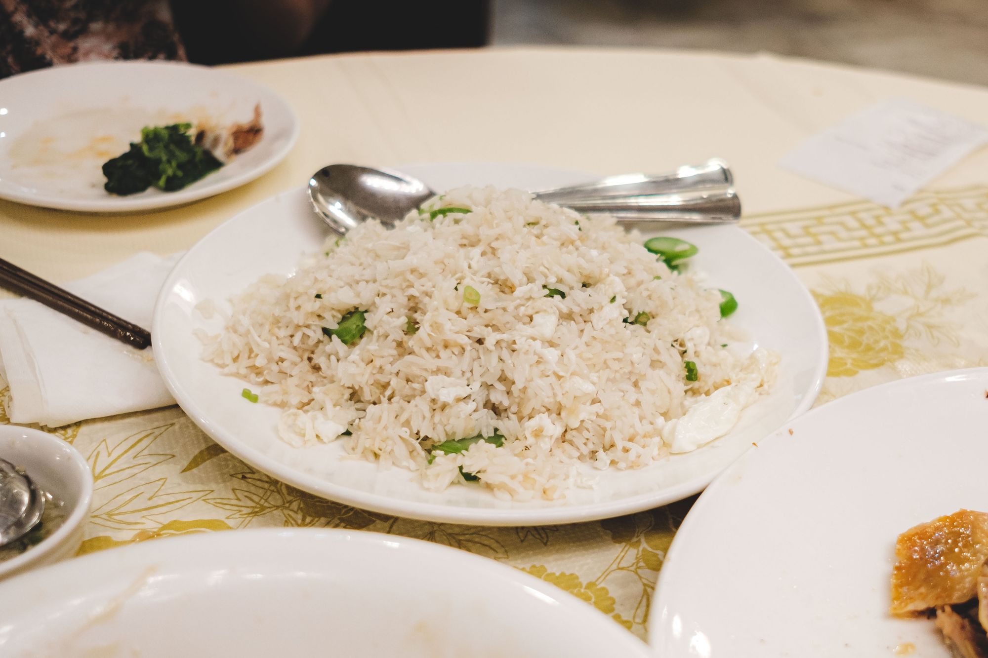Golden Paramount Seafood Restaurant – Fried Rice with Dried Scallop
