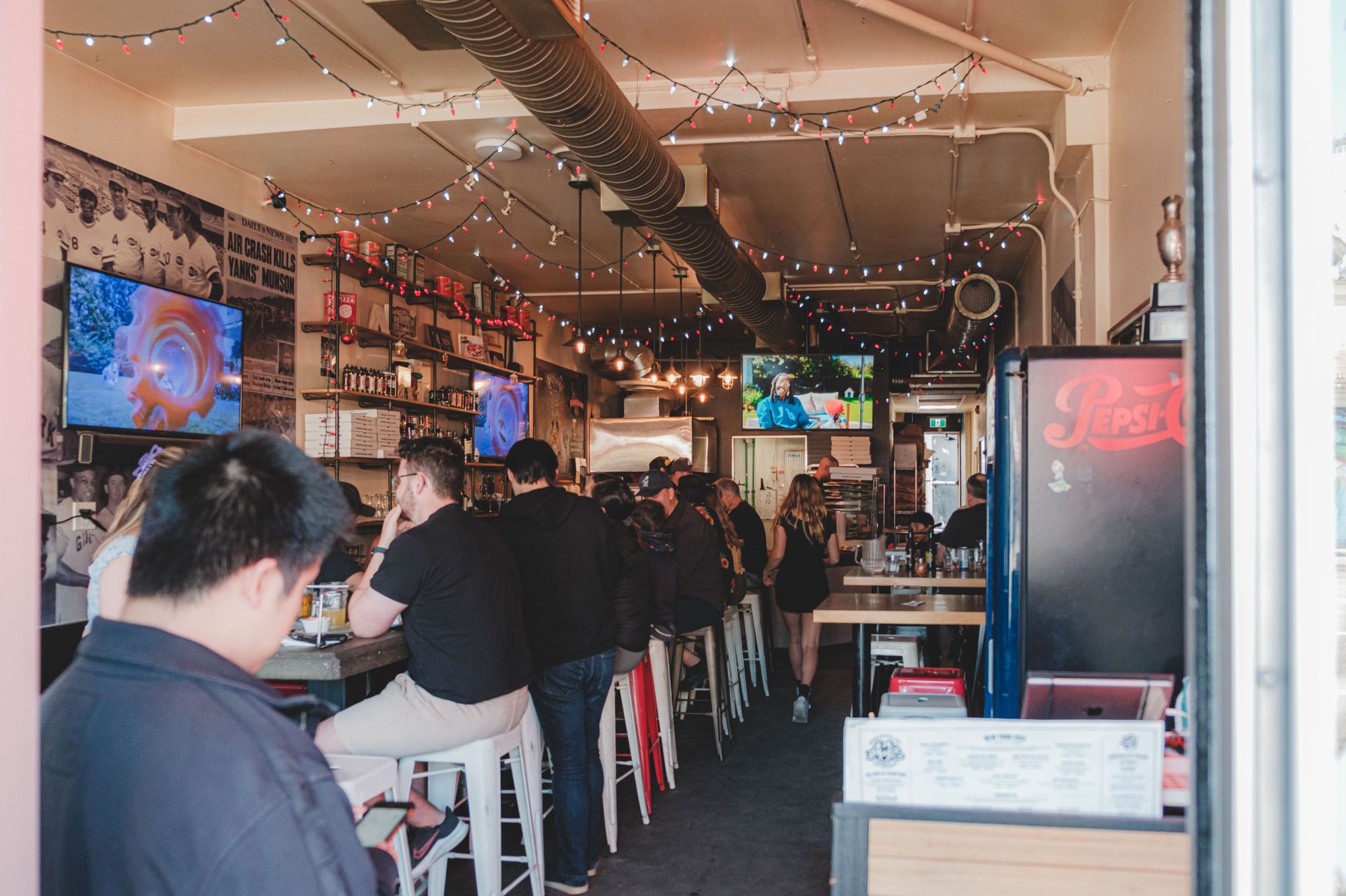 Inside AJ's Brooklyn Pizza Joint in Vancouver