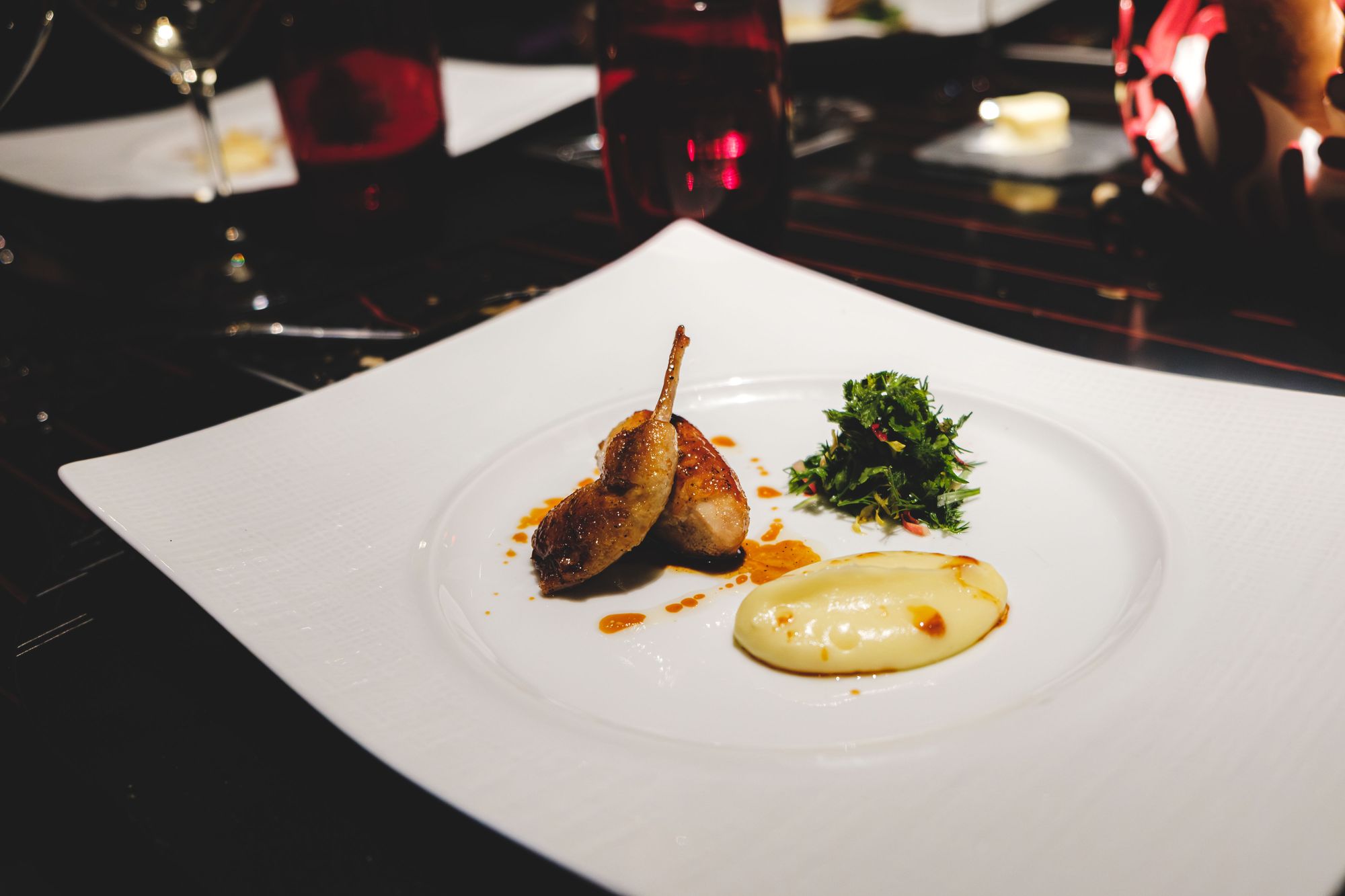 L'Atelier de Joël Robuchon – La Caille (Quail)