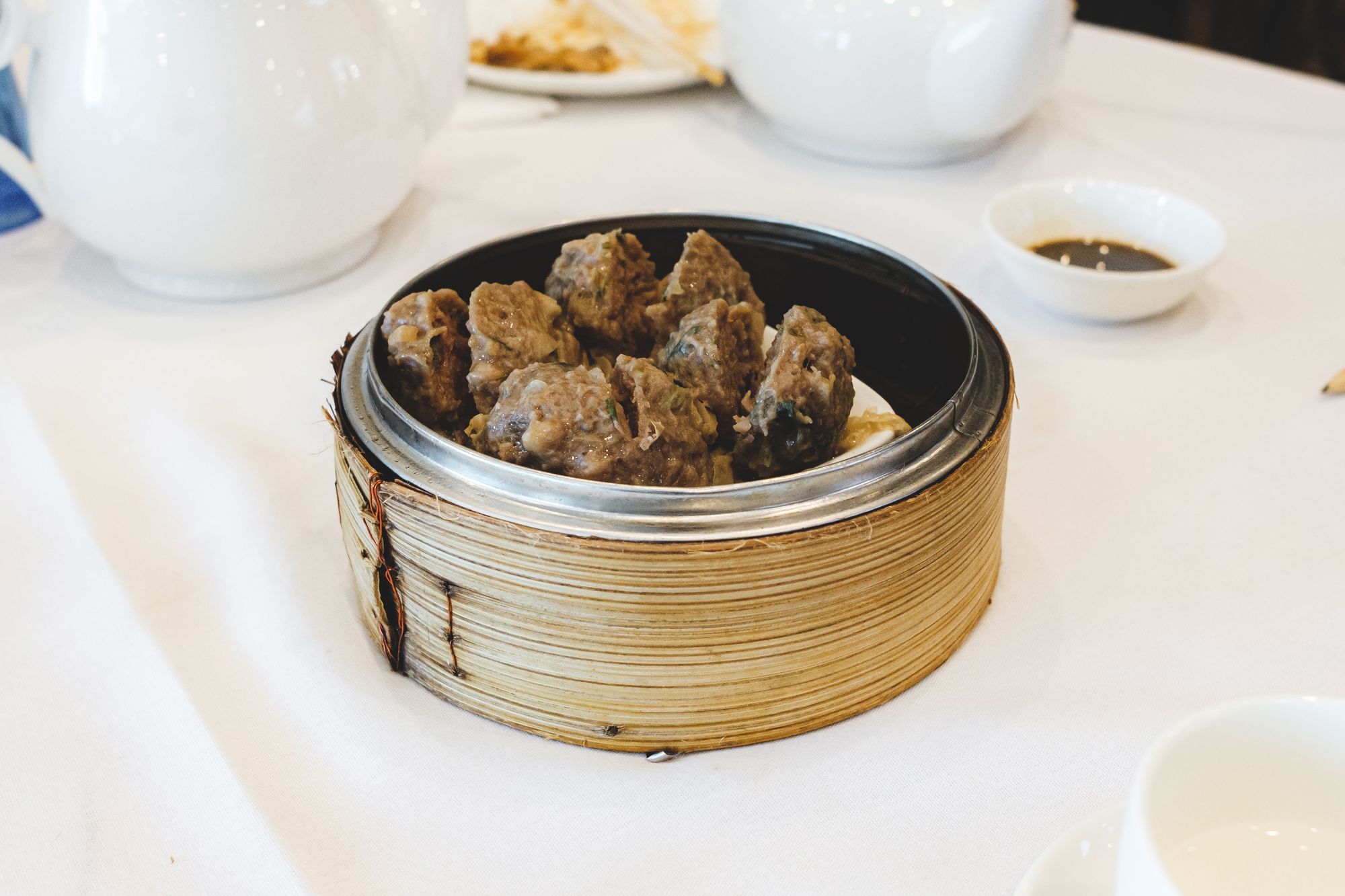 Sun Sui Wah – Steamed Beef Balls with Bean Curd Sheet