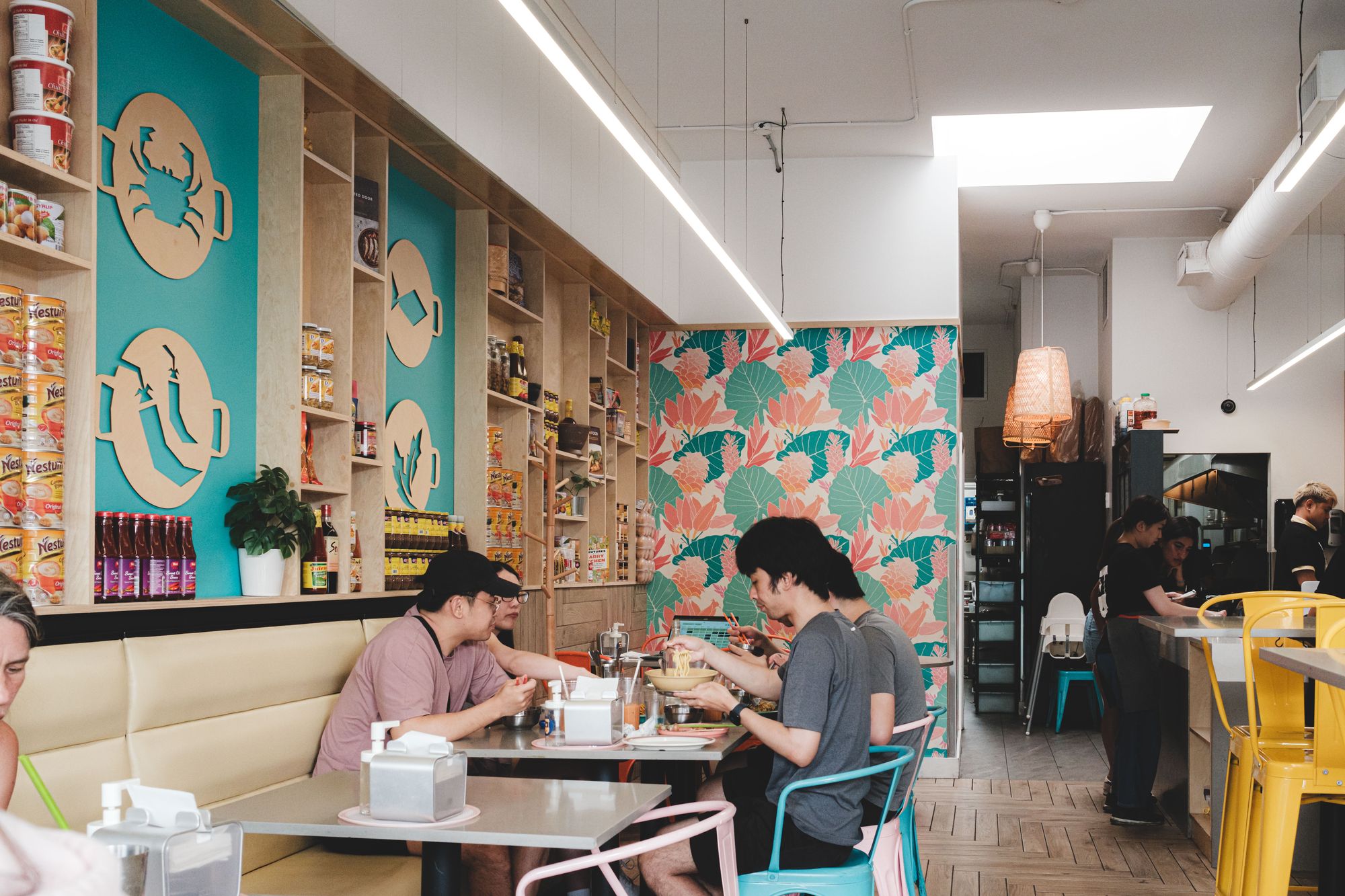 Inside Potluck Hawker Eatery in Vancouver