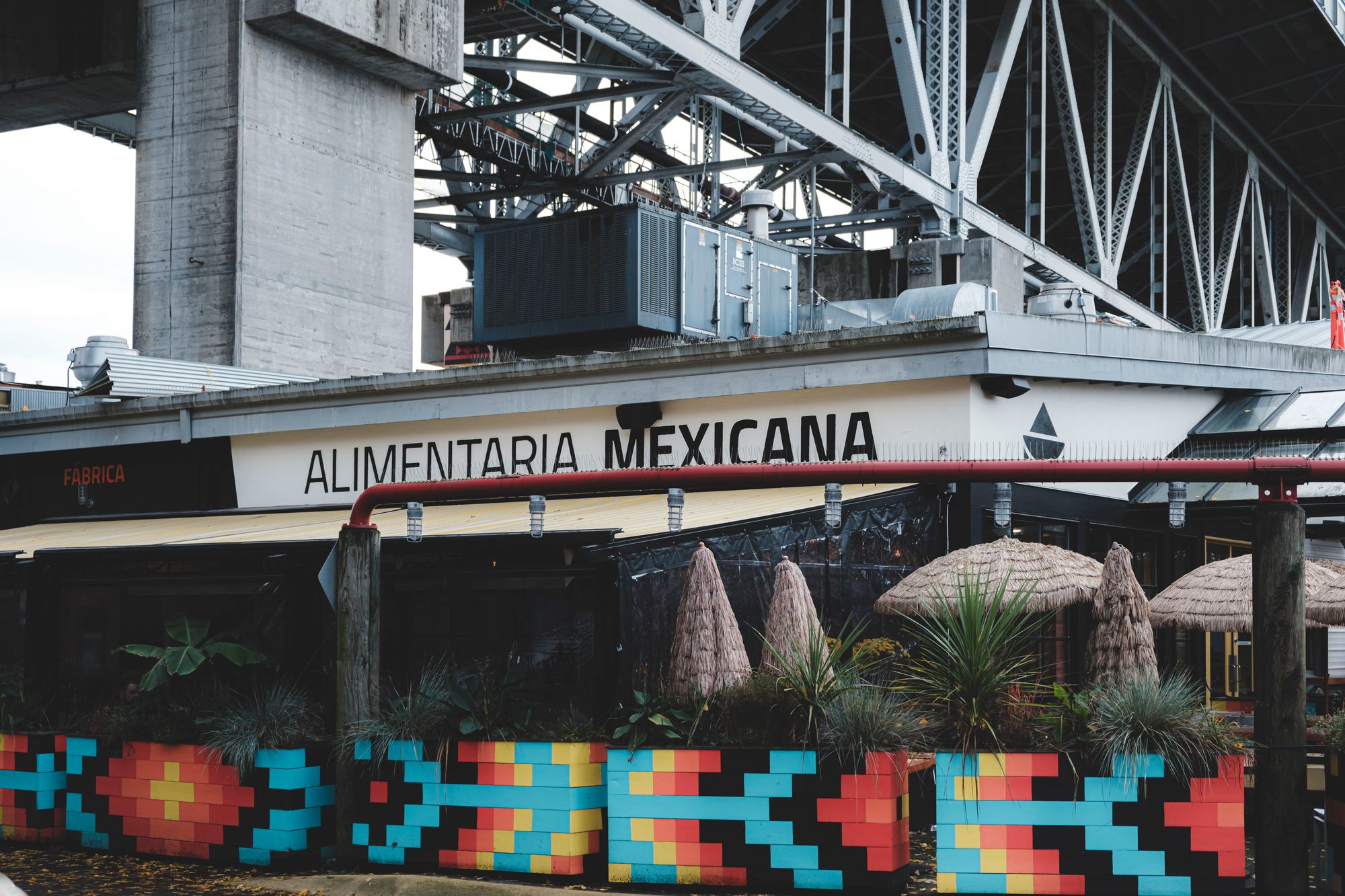 Outisde Alimentaria Mexicana in Vancouver