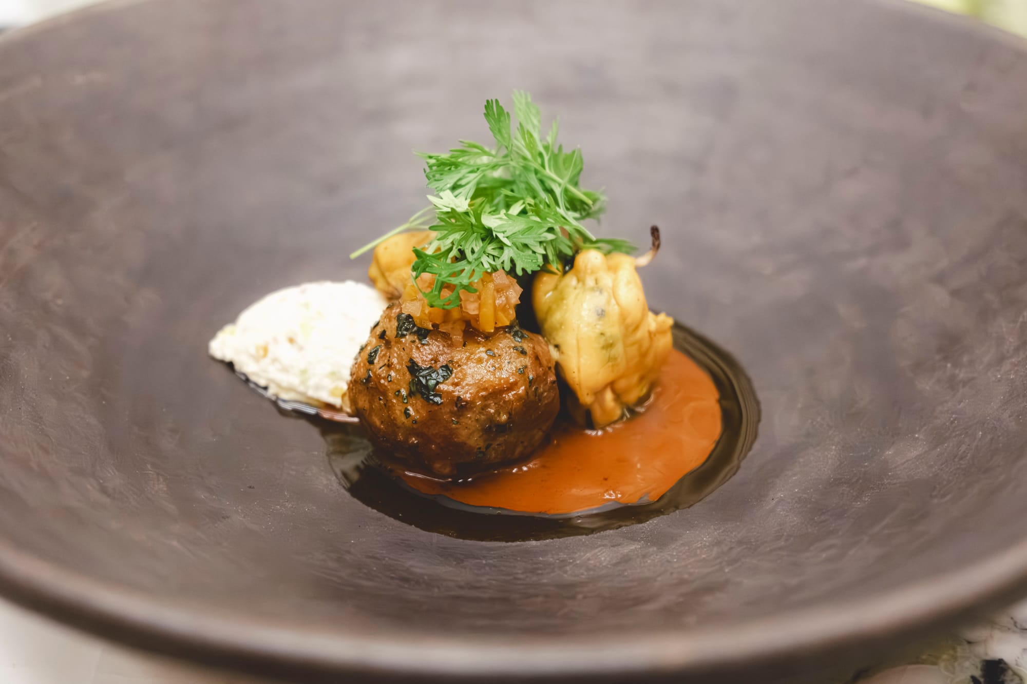 Quintonil – Bluefin Tuna Meatball