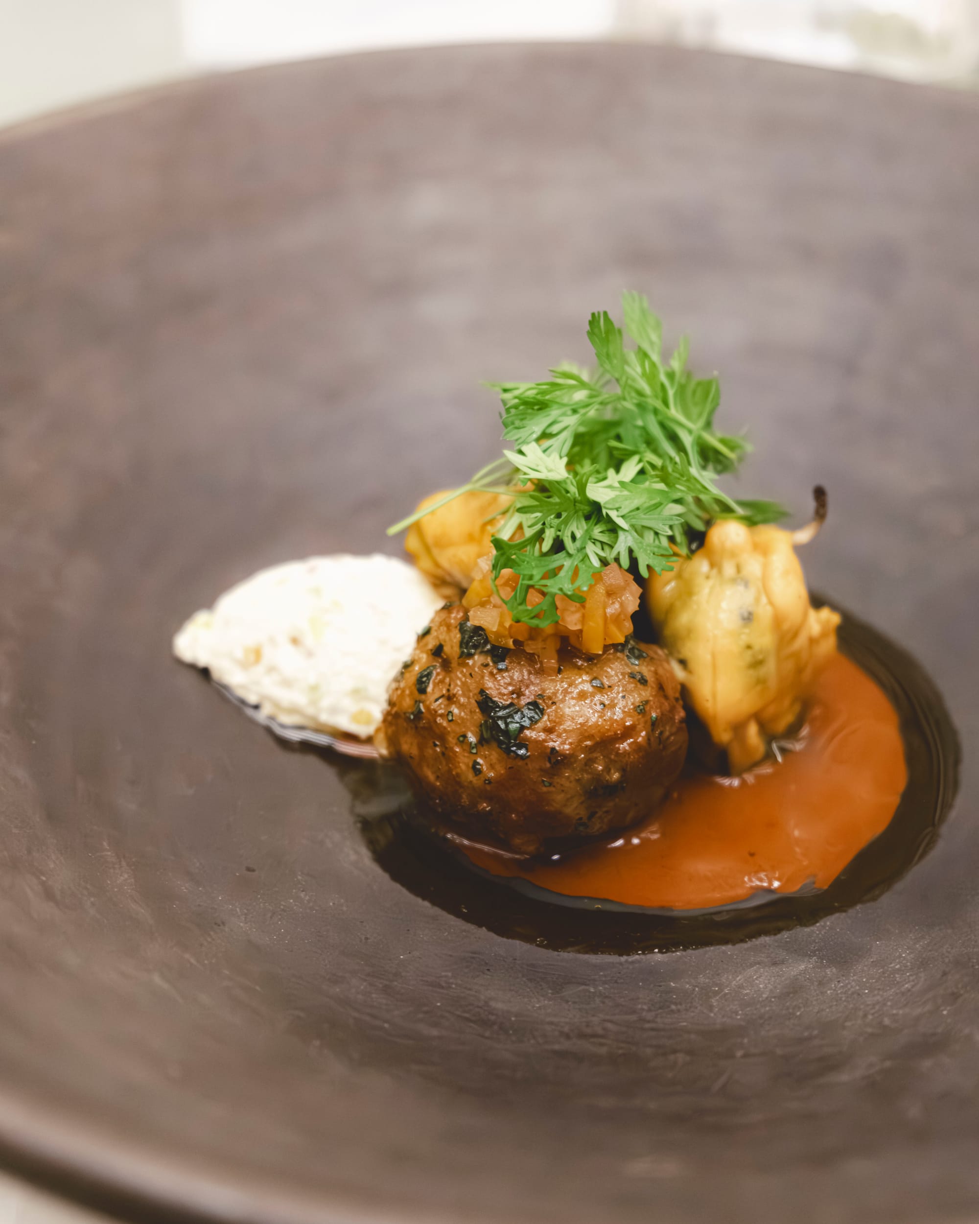 Quintonil – Bluefin Tuna Meatball