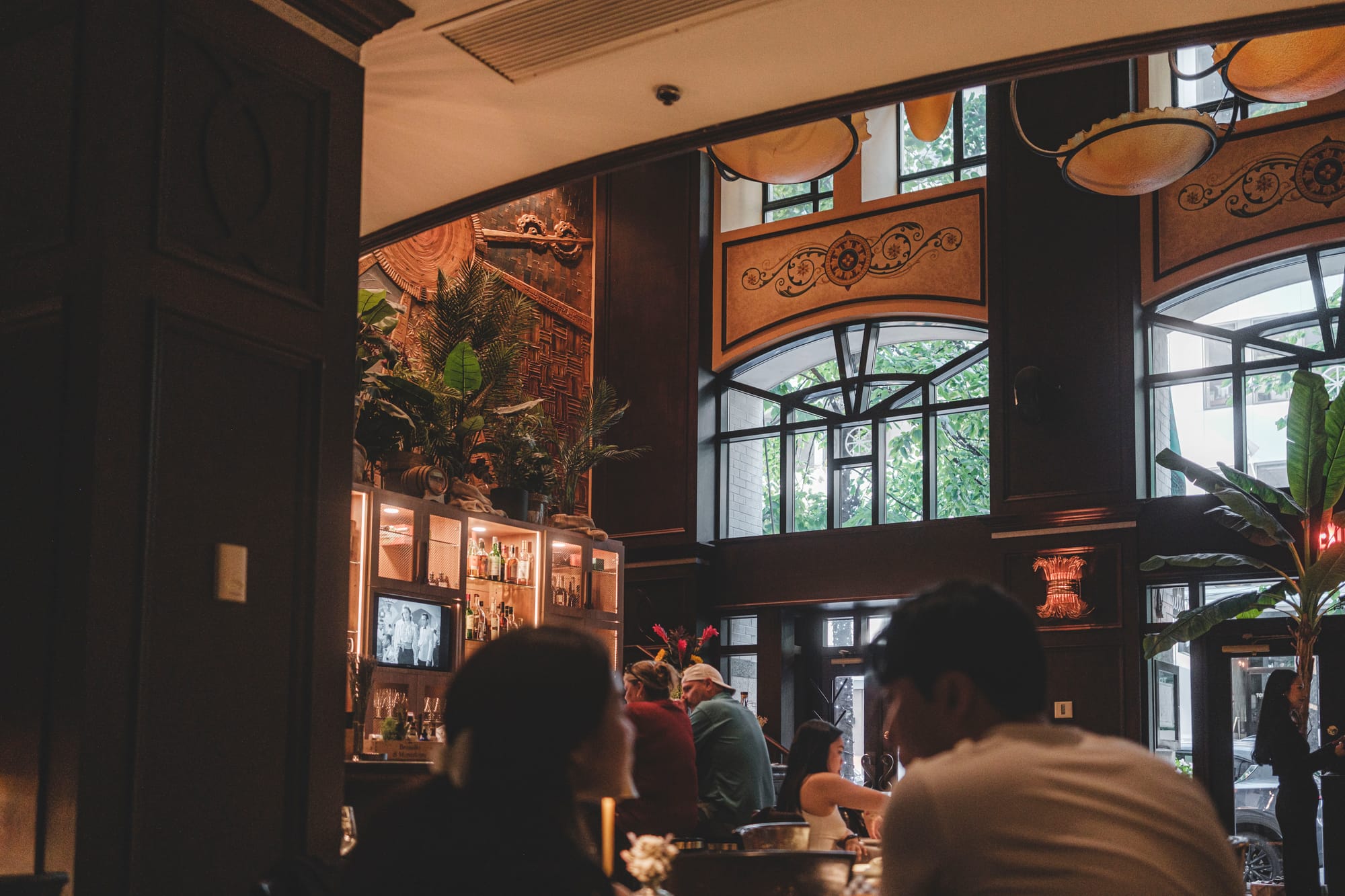 Inside Alouette Bistro in Vancouver