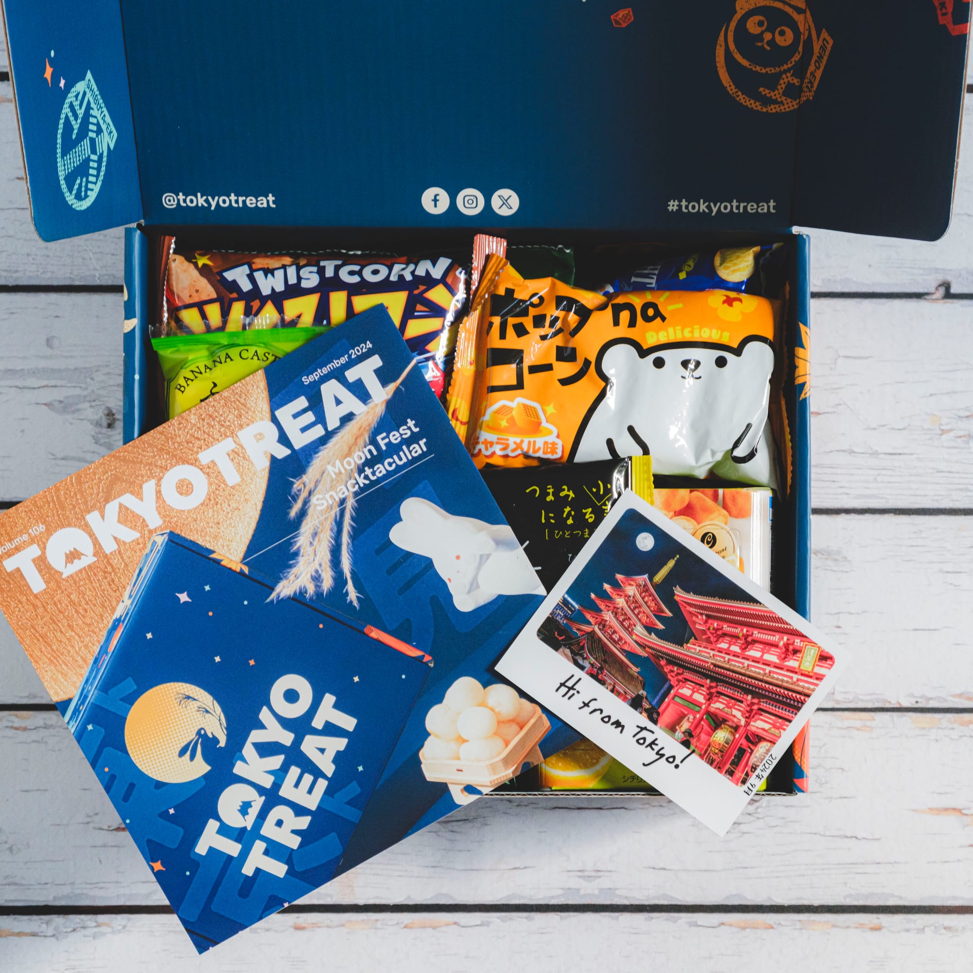 TokyoTreat Subscription Box - Opening the Box