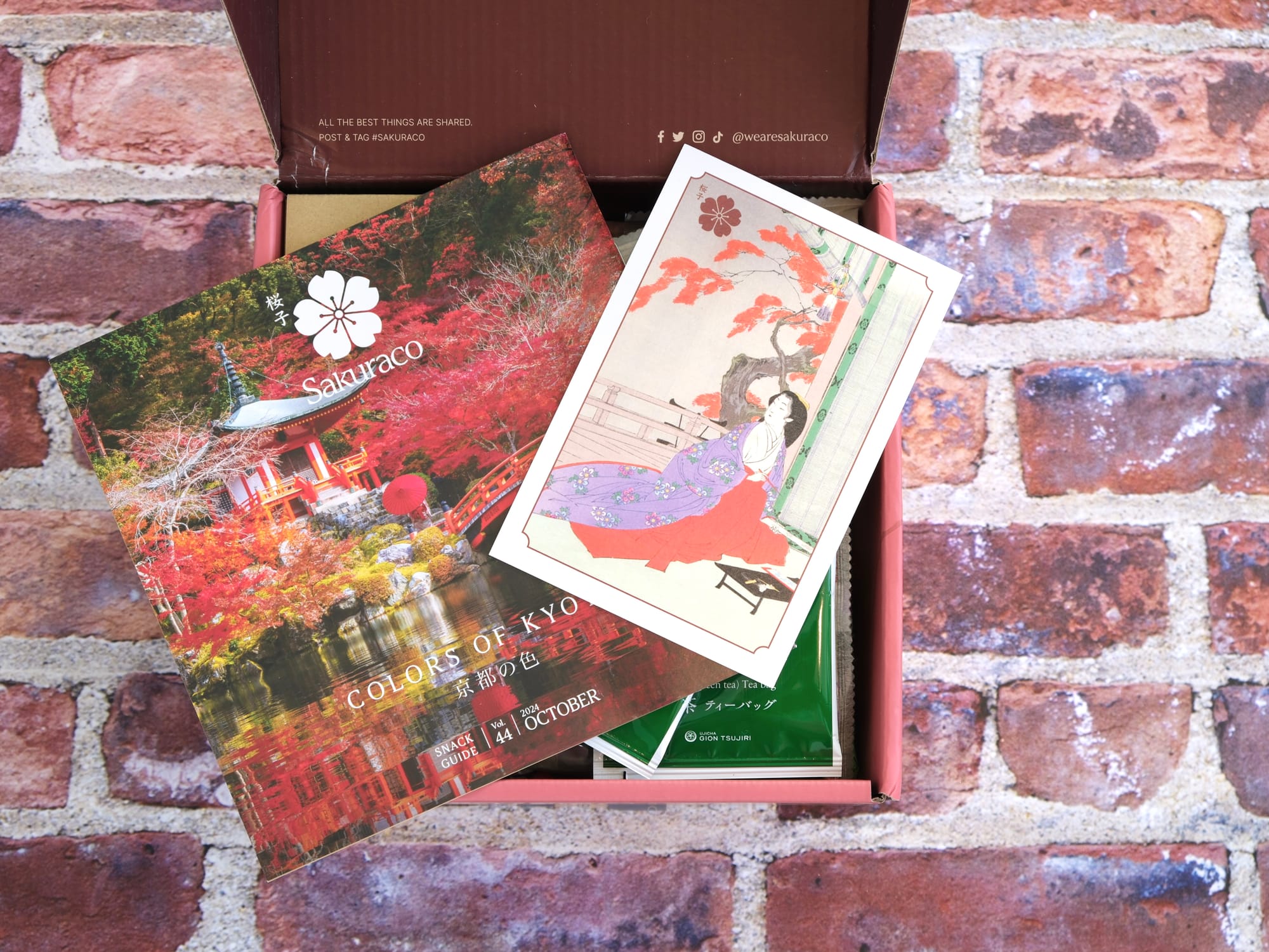 Sakuraco Subscription Box - Opening the Box