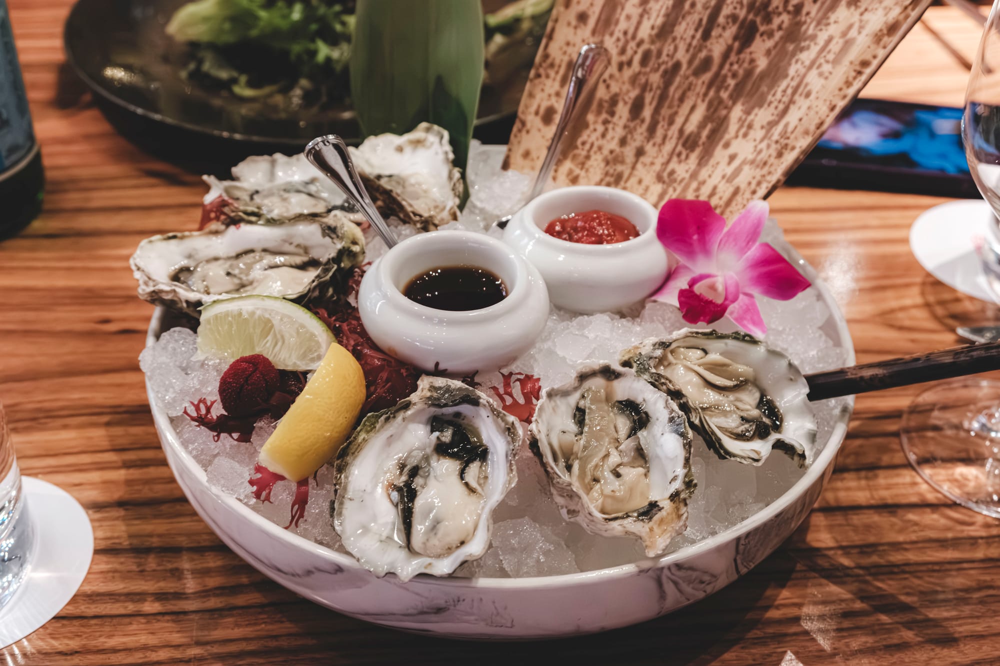 Morimoto Las Vegas – Market Oysters