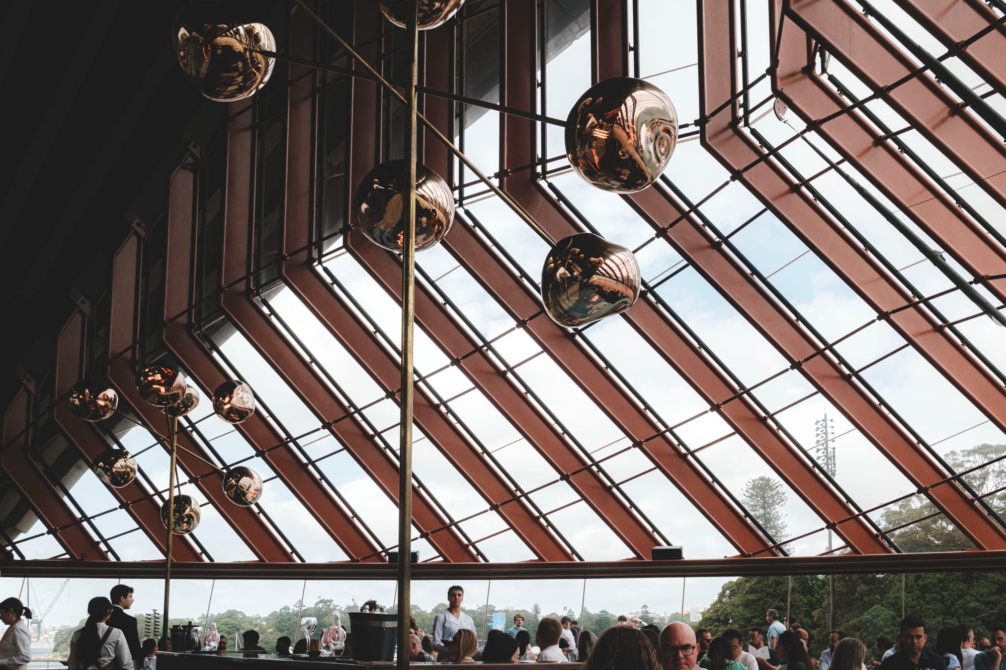 Inside Bennelong in Sydney, Australia