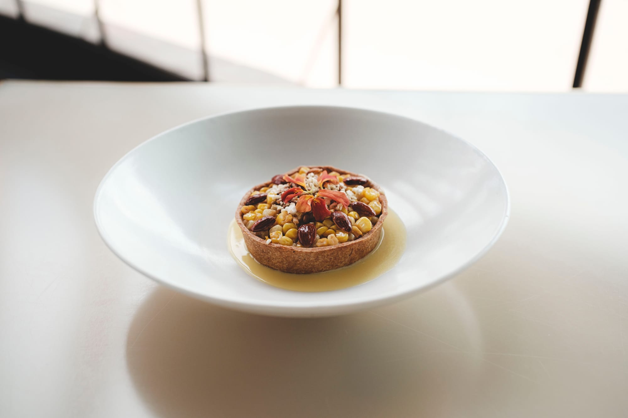 Bennelong Sydney – Roasted Corn Tart