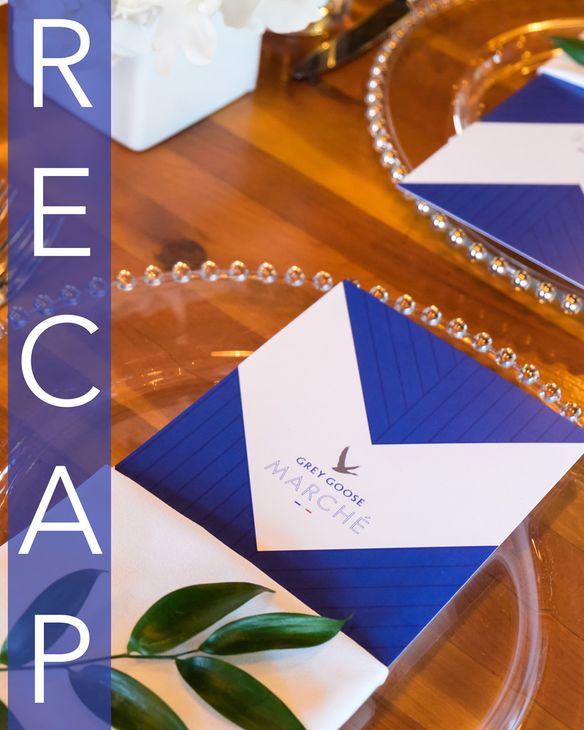 Grey Goose Marché - A Dinner by Christophe Dufau [RECAP]